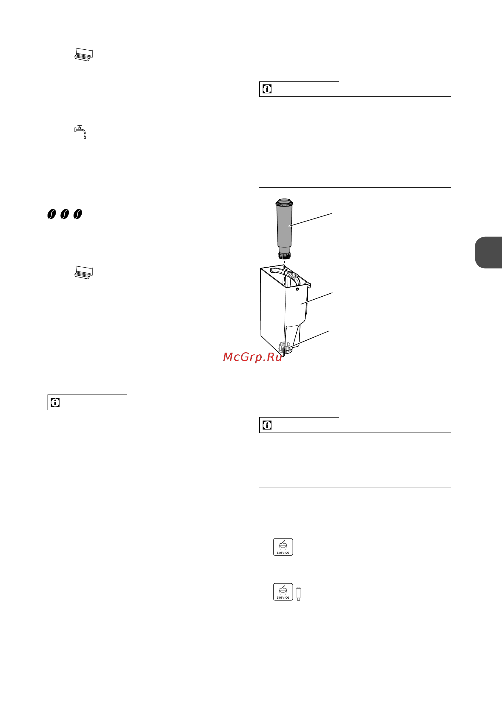 Melitta Caffeo F 230-101 [175/308] Anvendelse af vandfilter