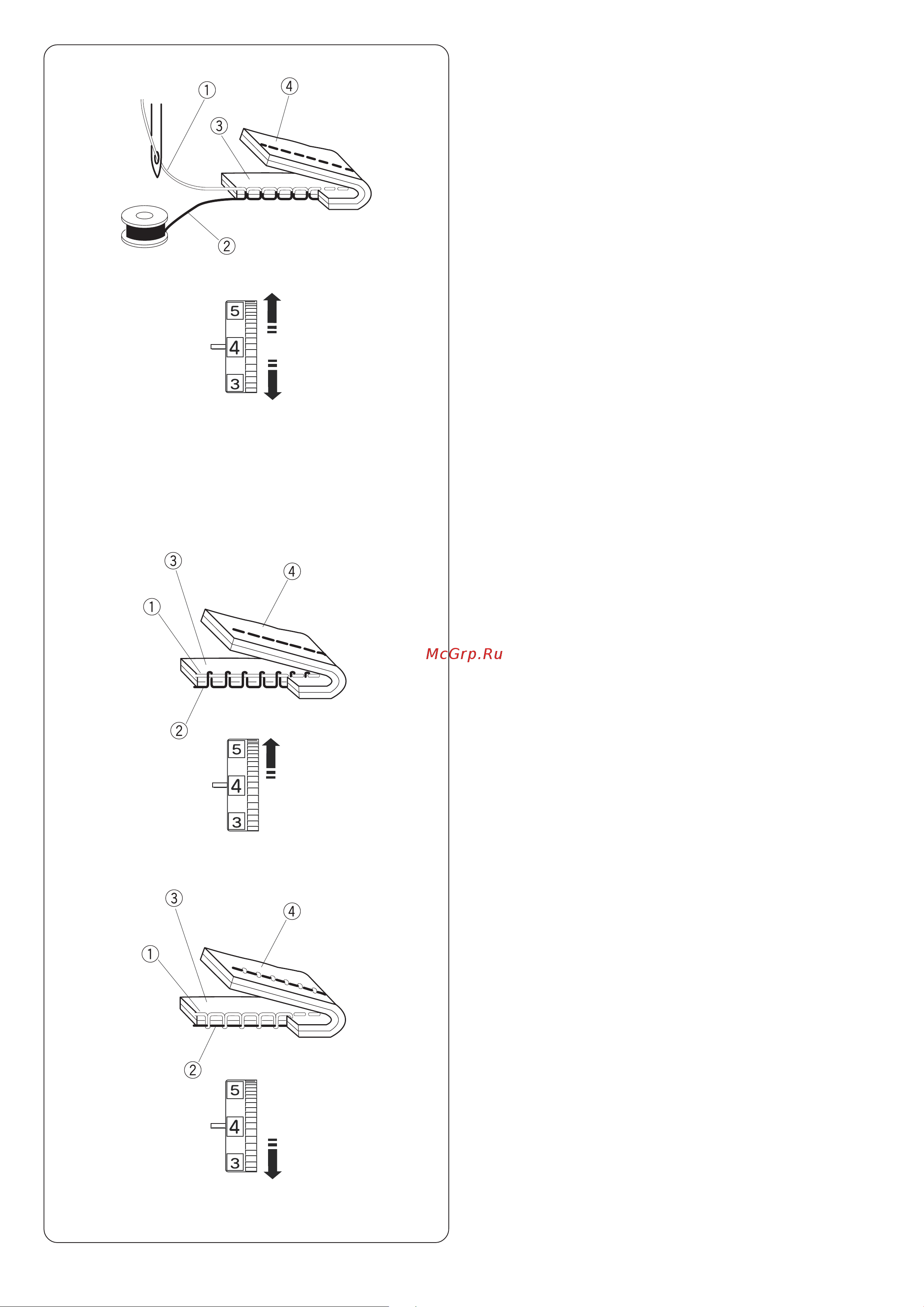 Janome HS1515 Руководство по эксплуатации онлайн [16/36] 772303