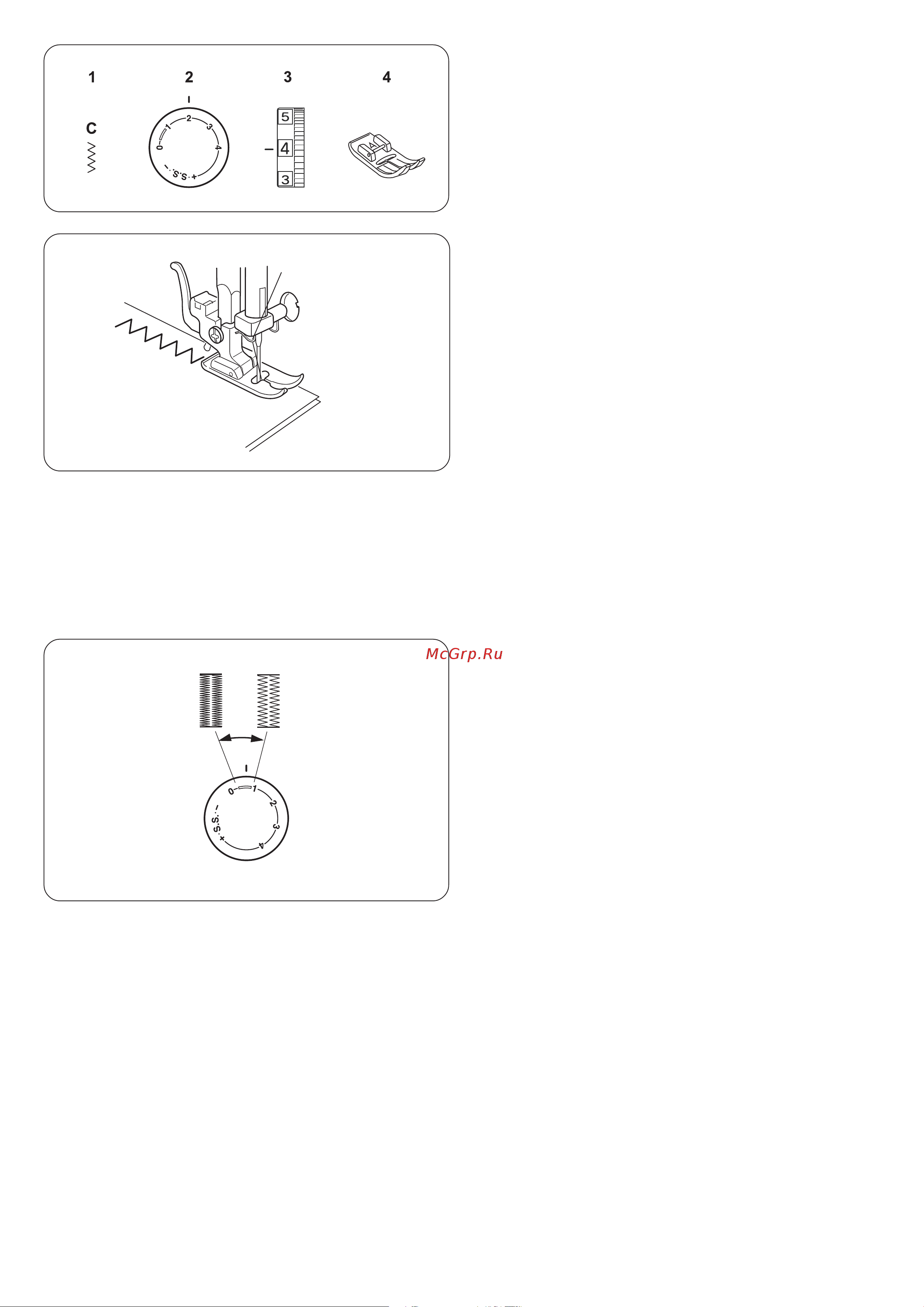 Janome HS1515 [19/36] Âñïîìîãàòåëüíûå ñòðî êè