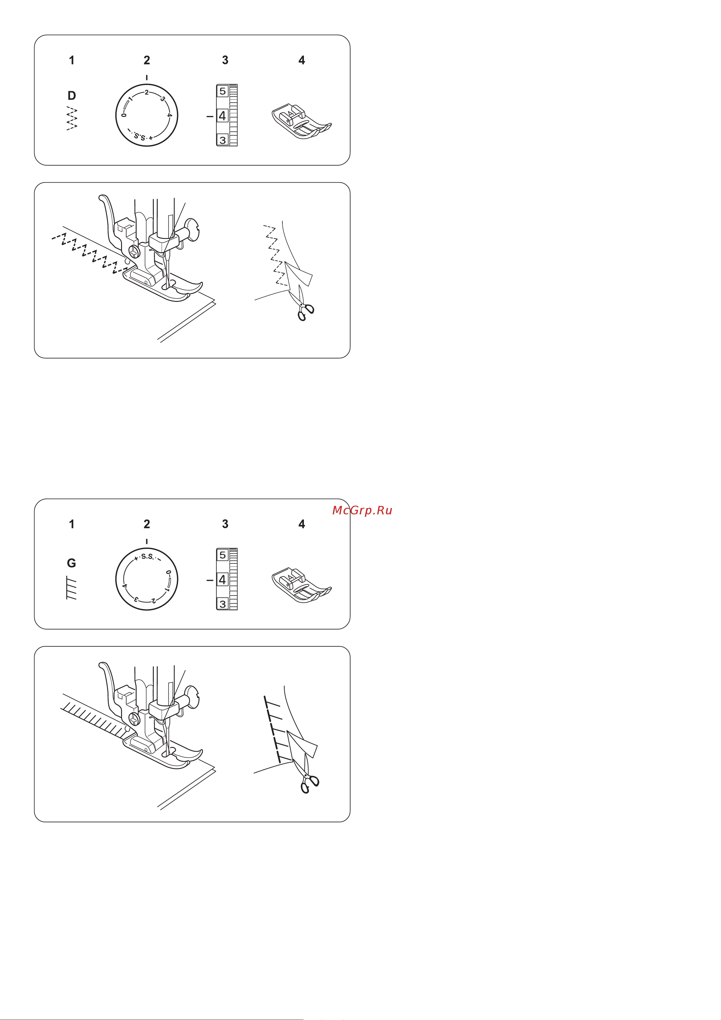 Janome HS1515 Руководство по эксплуатации онлайн [20/36] 772303