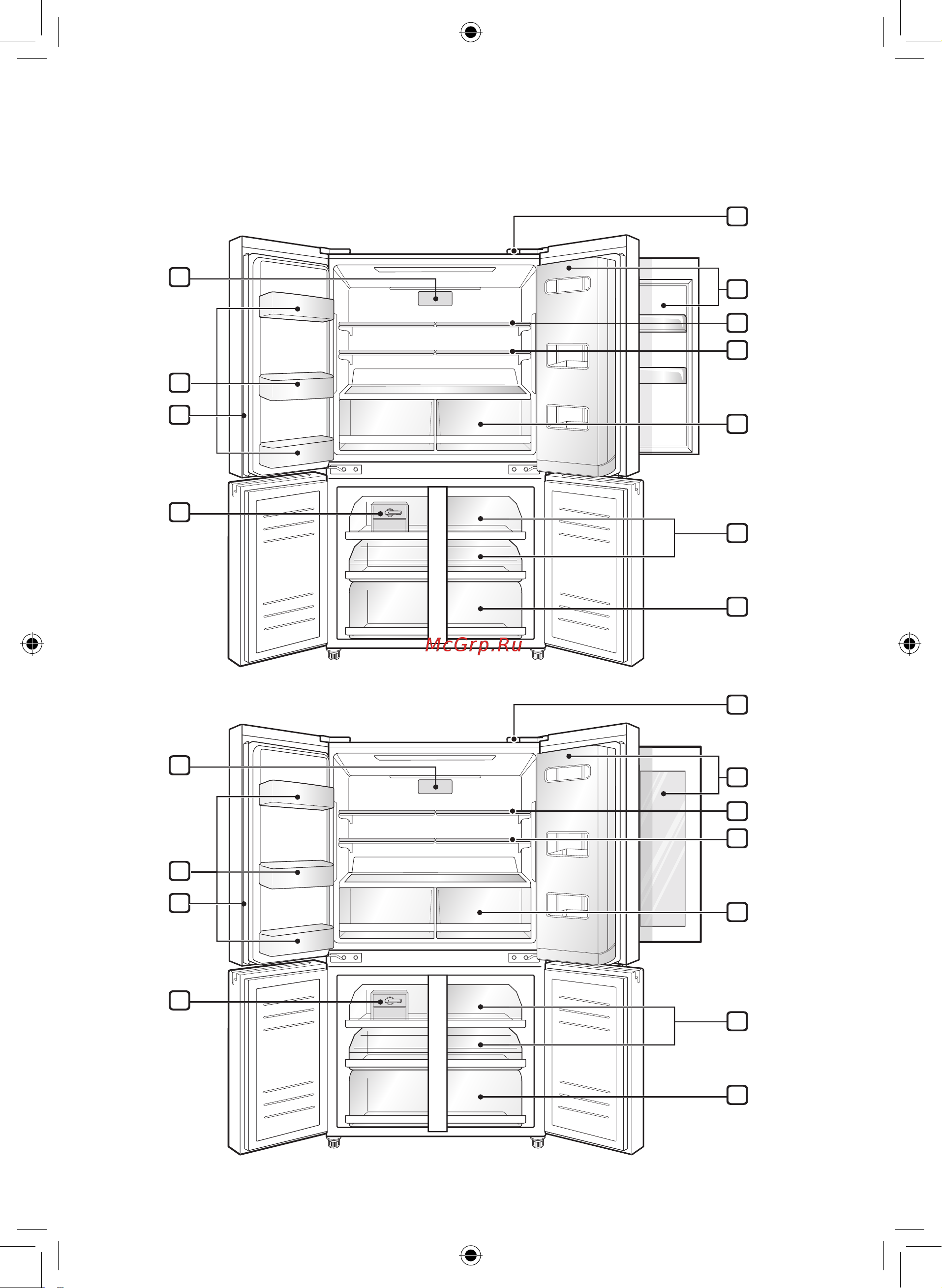 LG GCQ22FTBKL [17/122] Interior