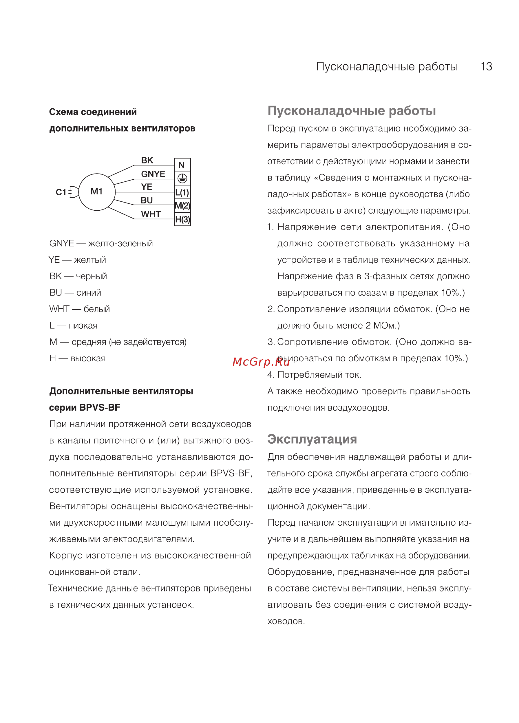 Ballu Мachine BPVS-1300 Руководство по эксплуатации онлайн [13/36] 772373