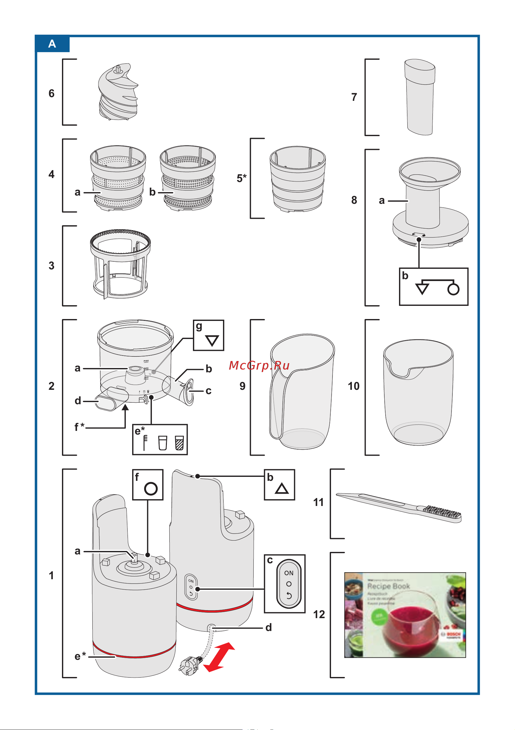 Bosch MESM 500 W Руководство по эксплуатации онлайн [147/150] 772383