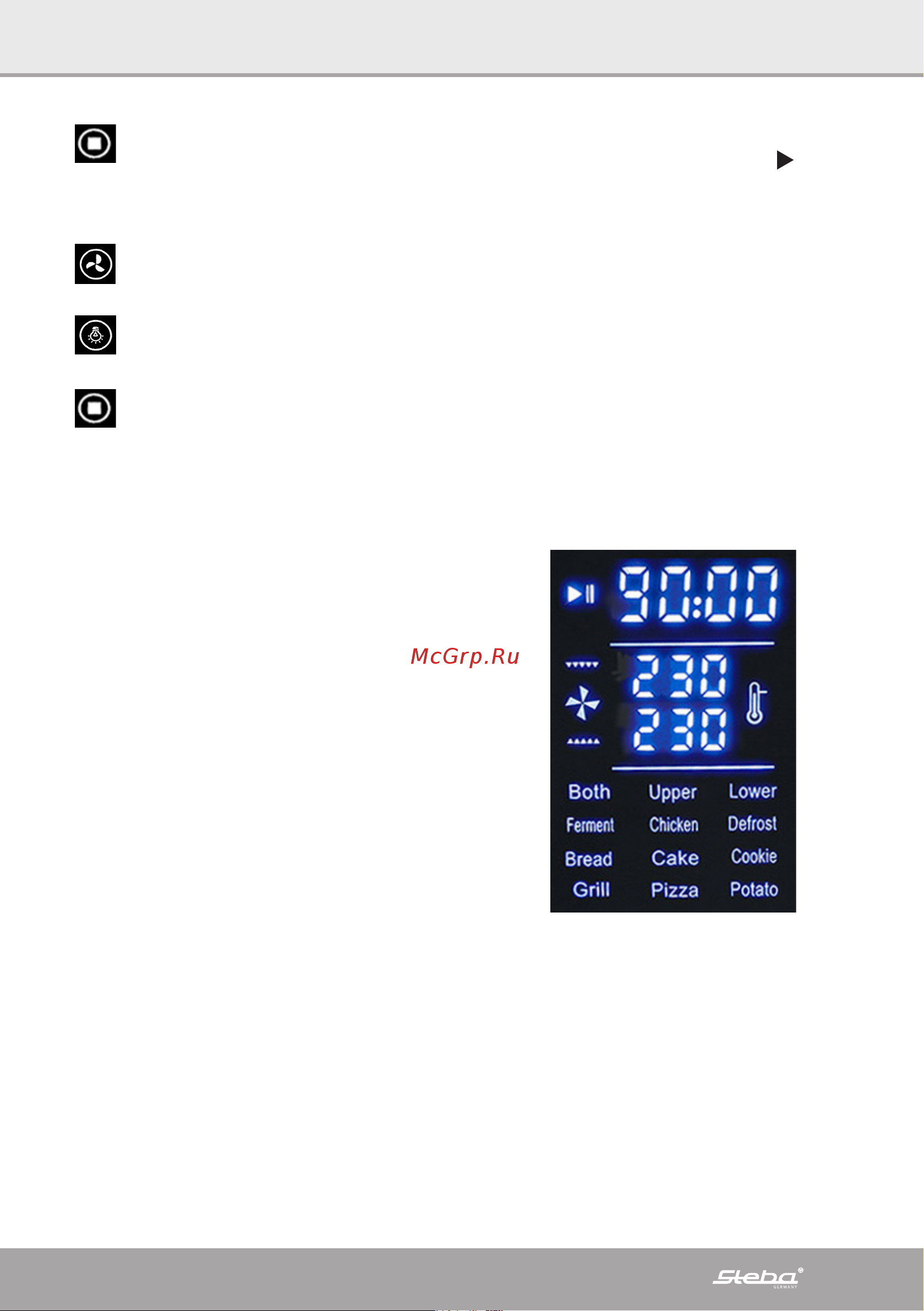 Steba KB E350 [47/86] Programma s