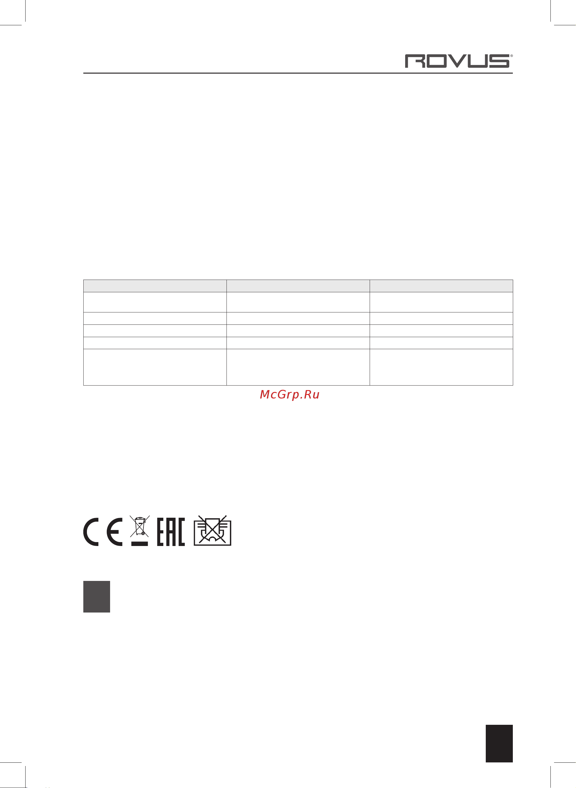 Rovus GS-XH026 [41/100] Ju lutemi lexoni plotësisht këtë manual para se ta përdorni dhe ta ruani për referencë në të ardhmen kujdes 1 para përdorimit sigurohuni që furnizimi me energji të korrespondon me atë të listuar në pllakën e vlerësimit