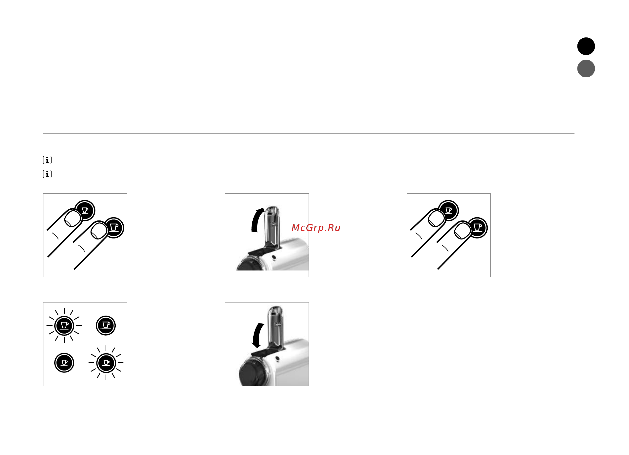 Nespresso Citiz C113 [111/152] Esvaziamento do sistema antes de um período de não utiliza ção para proteção contra o gelo ou antes de reparação