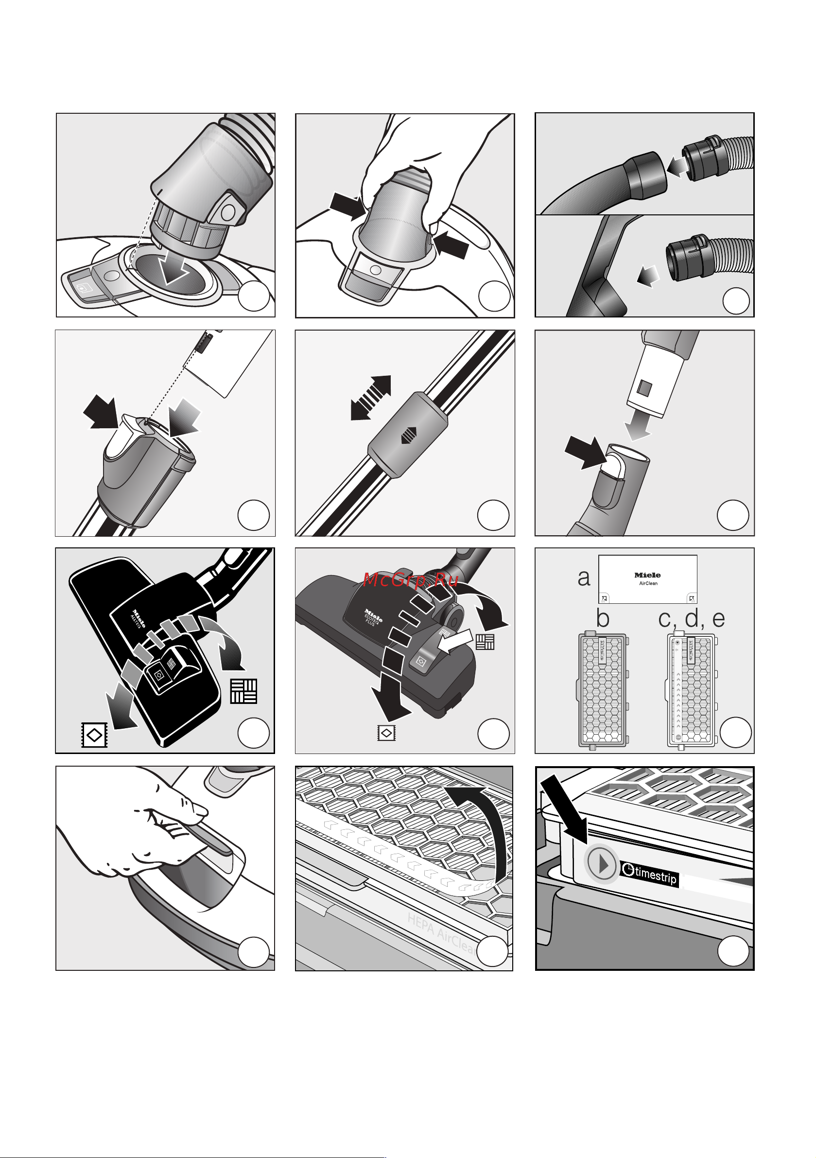 Miele SGDA3 Complete C3 PowerLine Руководство по эксплуатации онлайн [68/72] 772483