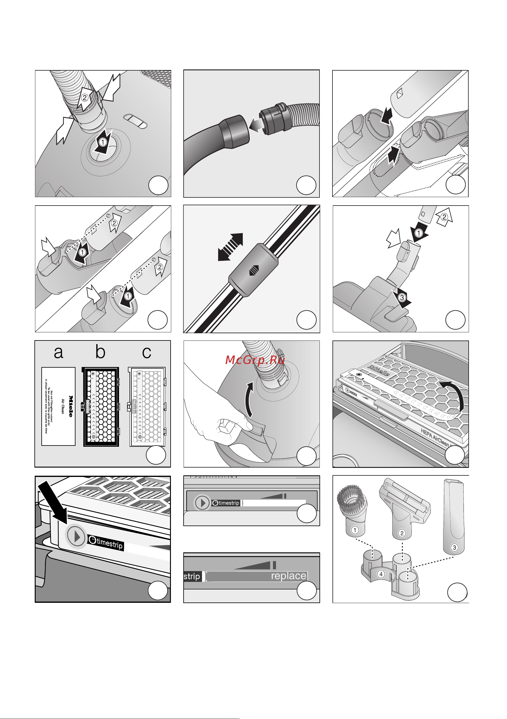 Miele SBCD3 Classic C1 Allergy Руководство по эксплуатации онлайн [52/56] 772486