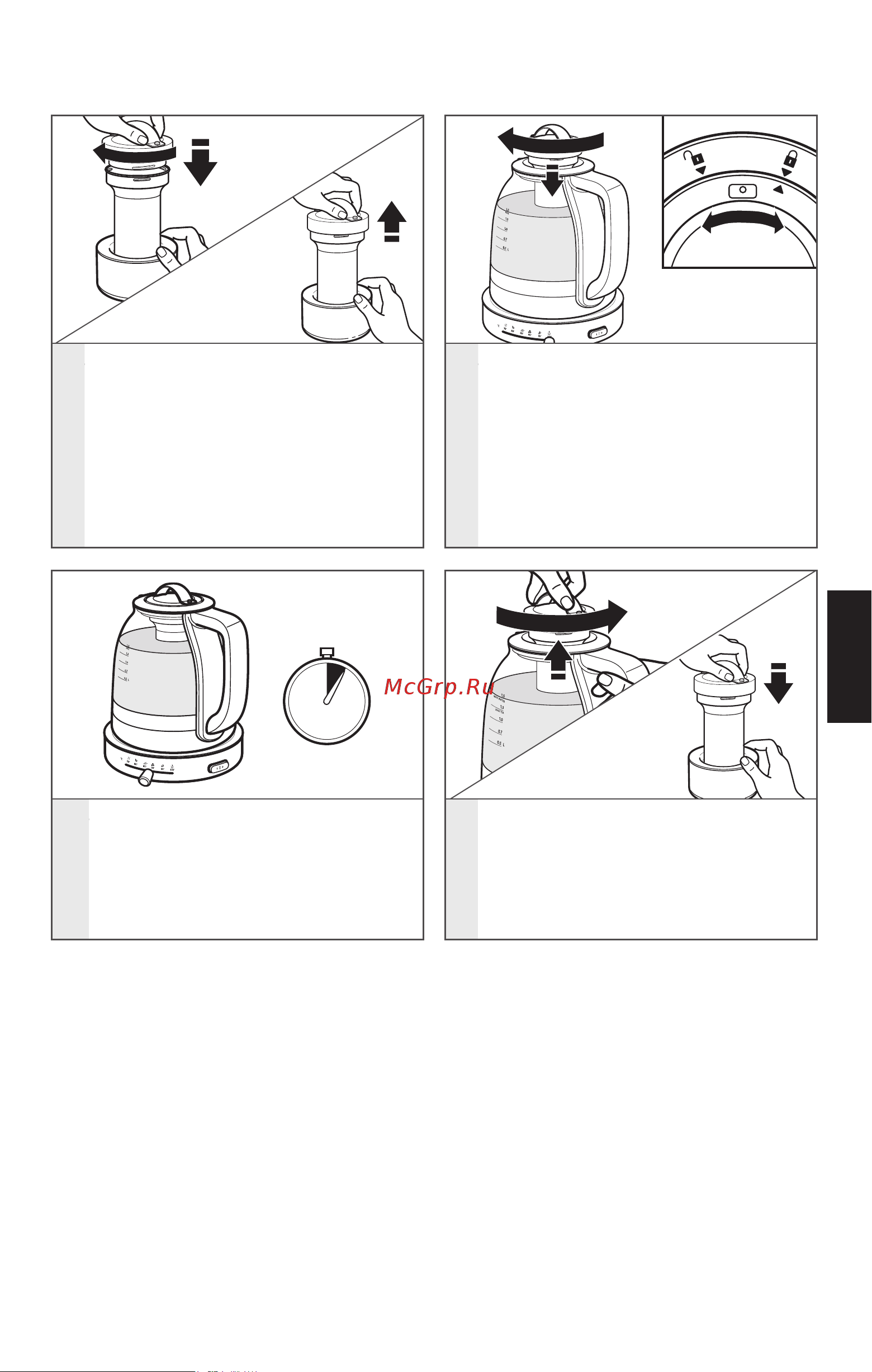 KitchenAid 5KEK1322SS (120684) [12/15] Использование стеклянного электрочайника