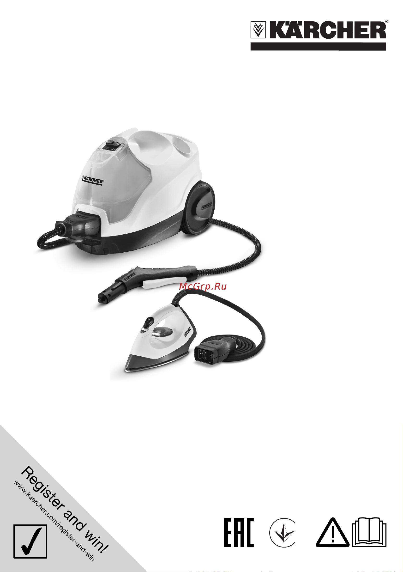 Karcher SC 4 Premium Iron Kit (1.512-443.0) Руководство по эксплуатации онлайн