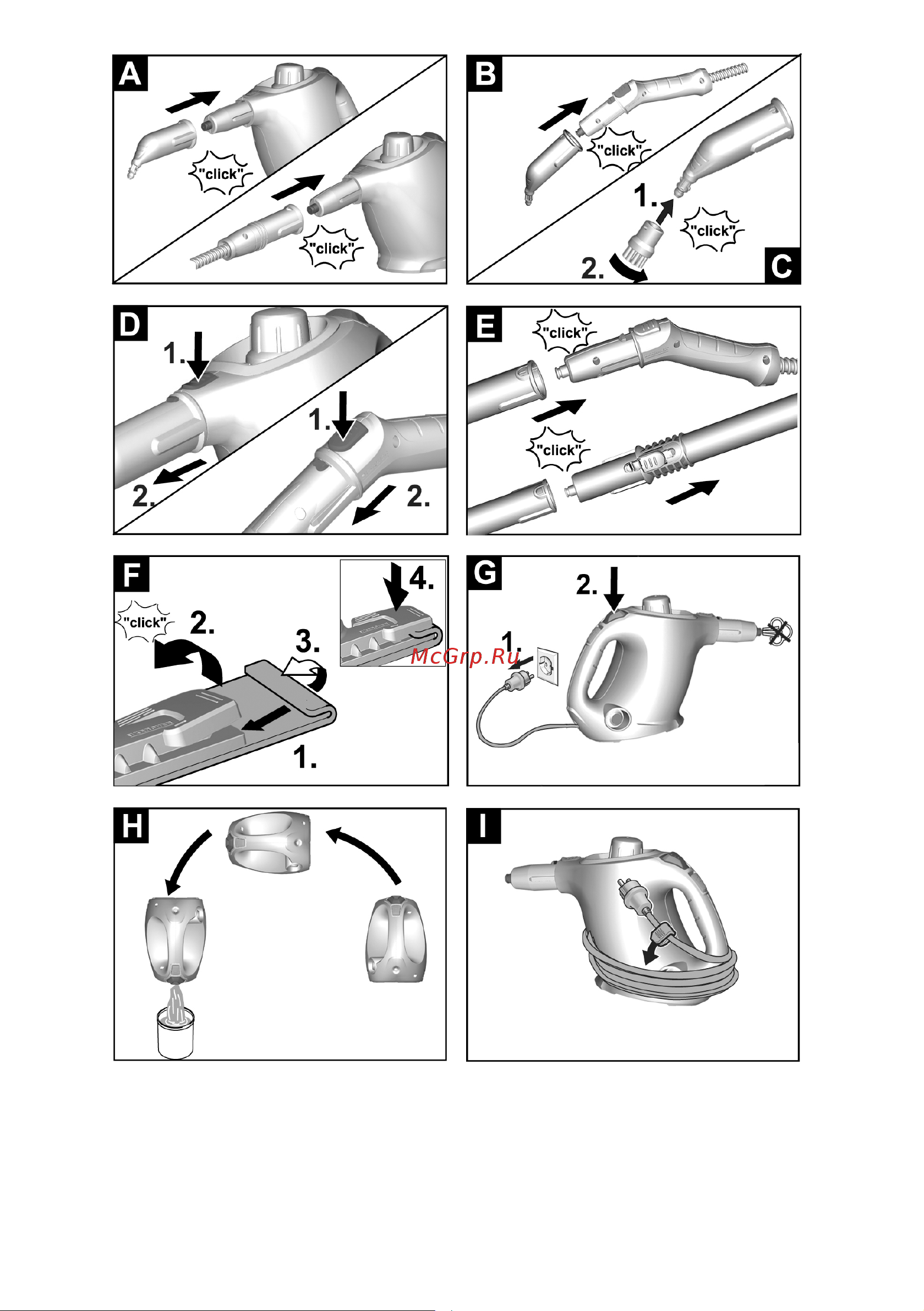 Karcher SC 1 EU (1.516-260.0) Руководство по эксплуатации онлайн [3/130] 772527