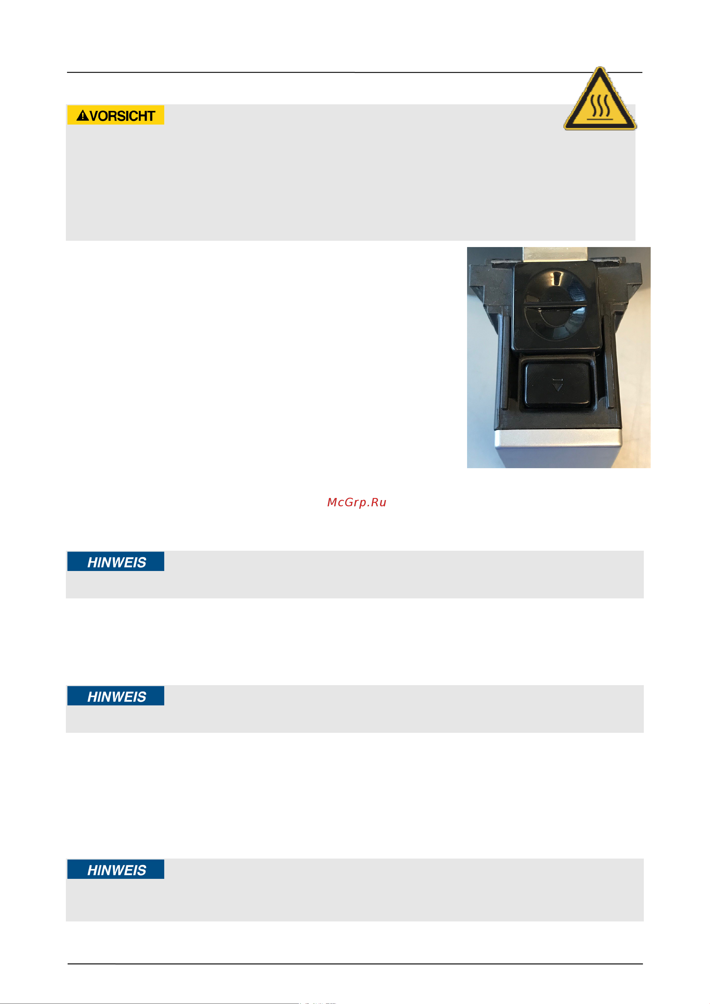 Caso AF 250 [37/110] Attention