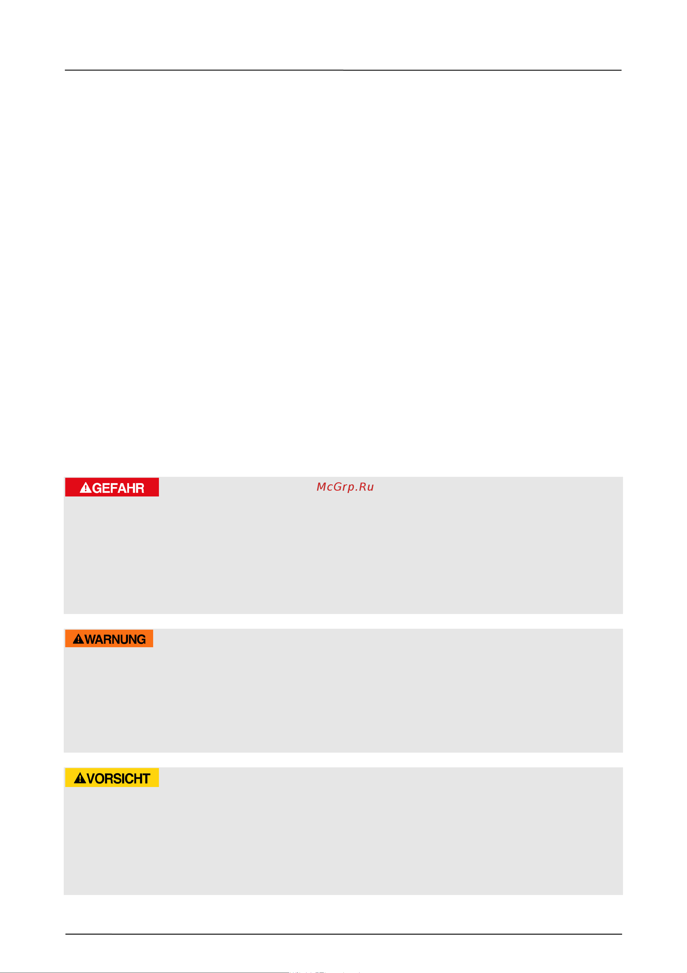 Caso AF 250 [61/110] Attenzione
