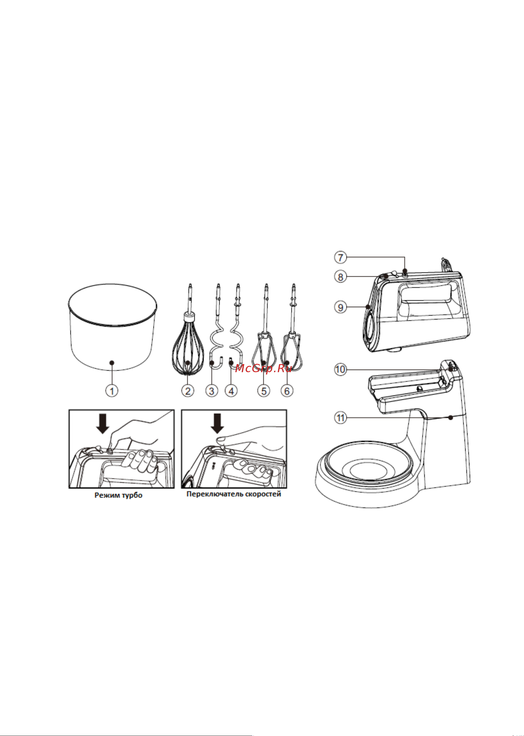 Midea MM2803 [4/12] Комплектация