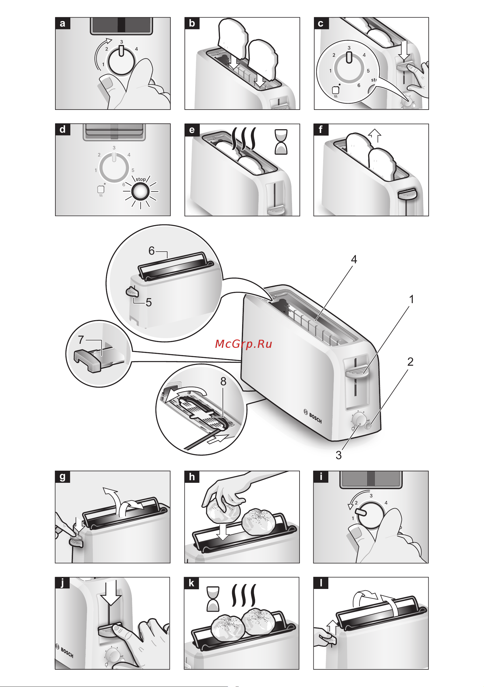 Bosch TAT3A001 Руководство по эксплуатации онлайн [4/90] 772765