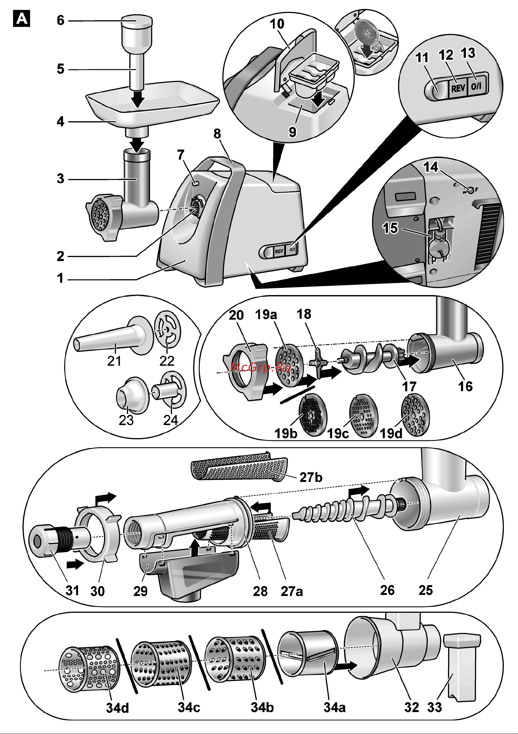 Bosch MFW67450 Руководство по эксплуатации онлайн [13/18] 772772