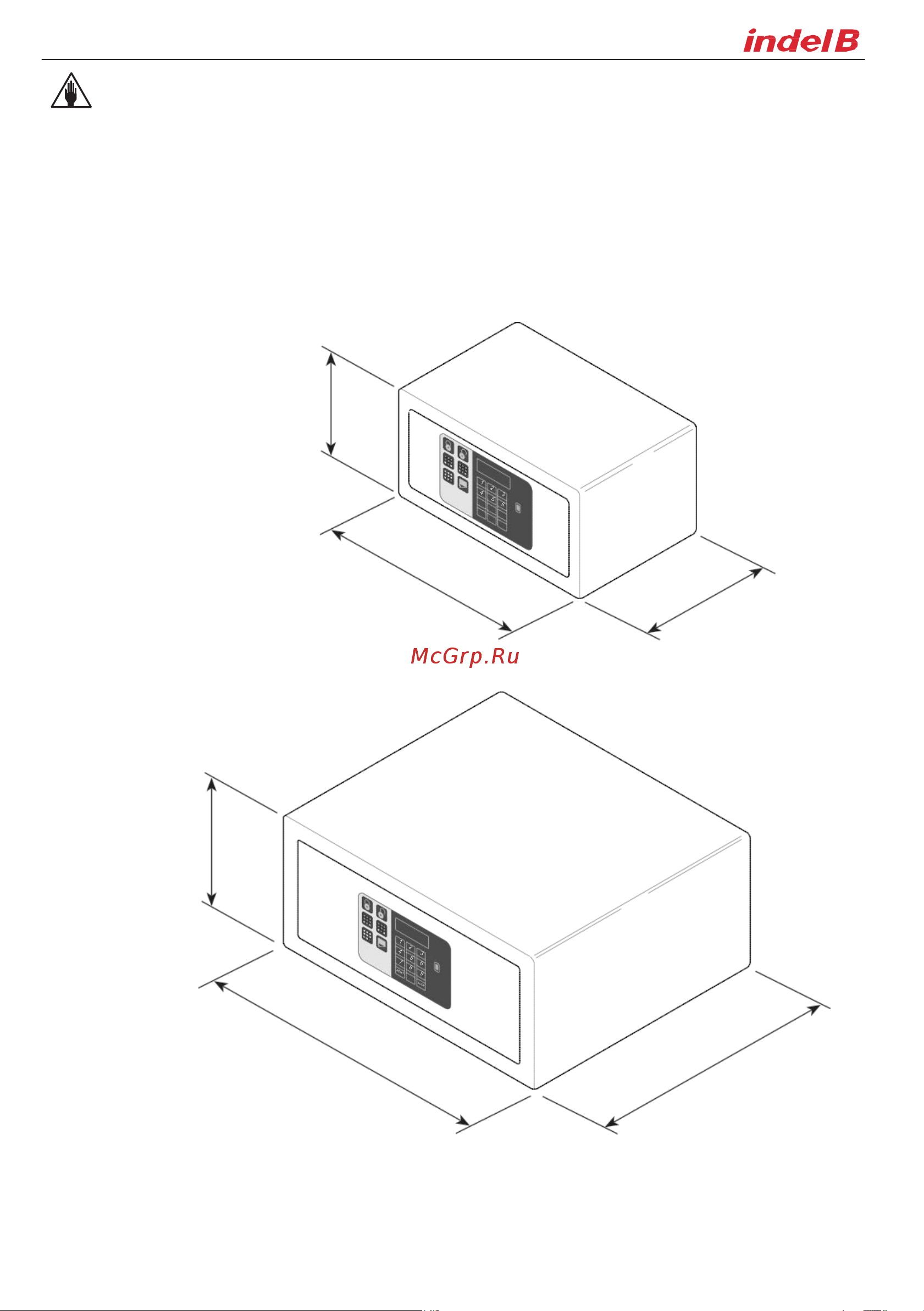 Indel B SAFE 10 BOX Руководство по эксплуатации онлайн [2/8] 772811