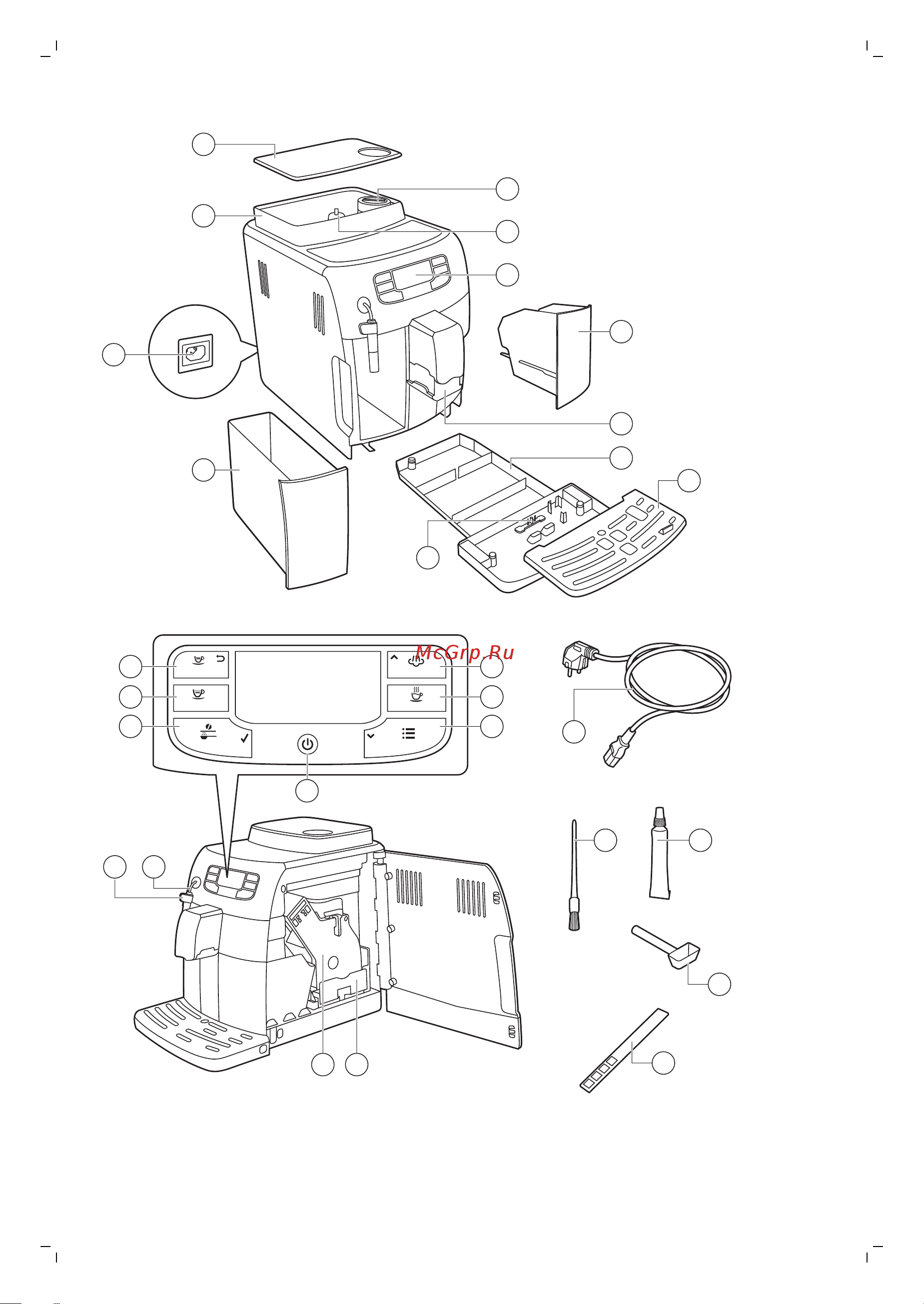 Gaggia Velasсa Руководство по эксплуатации онлайн [3/48] 772815