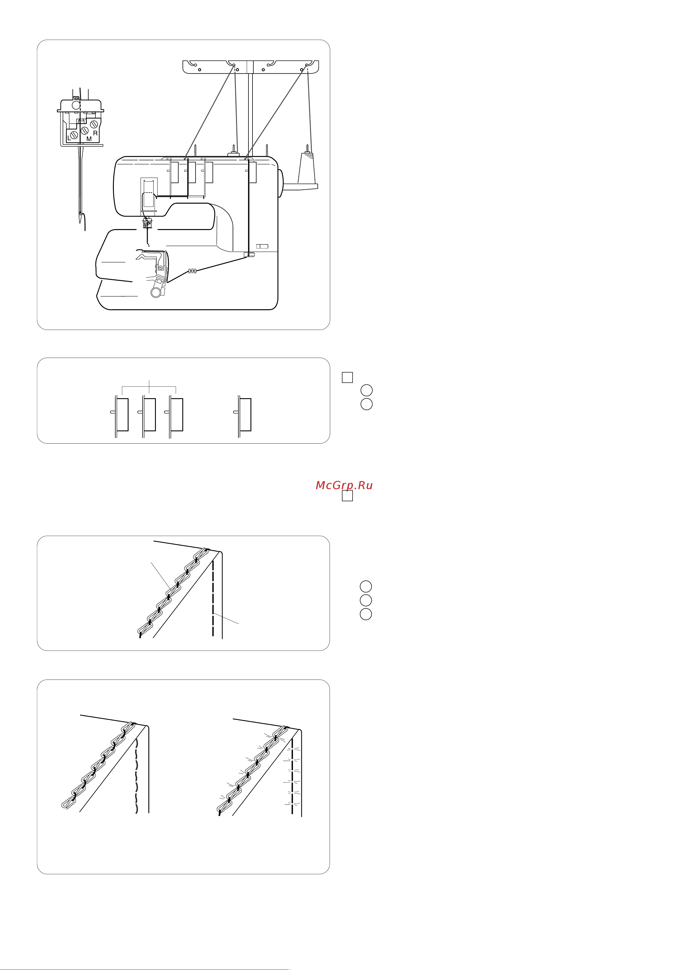 Janome CoverPro Lux [20/32] Цепной стежок