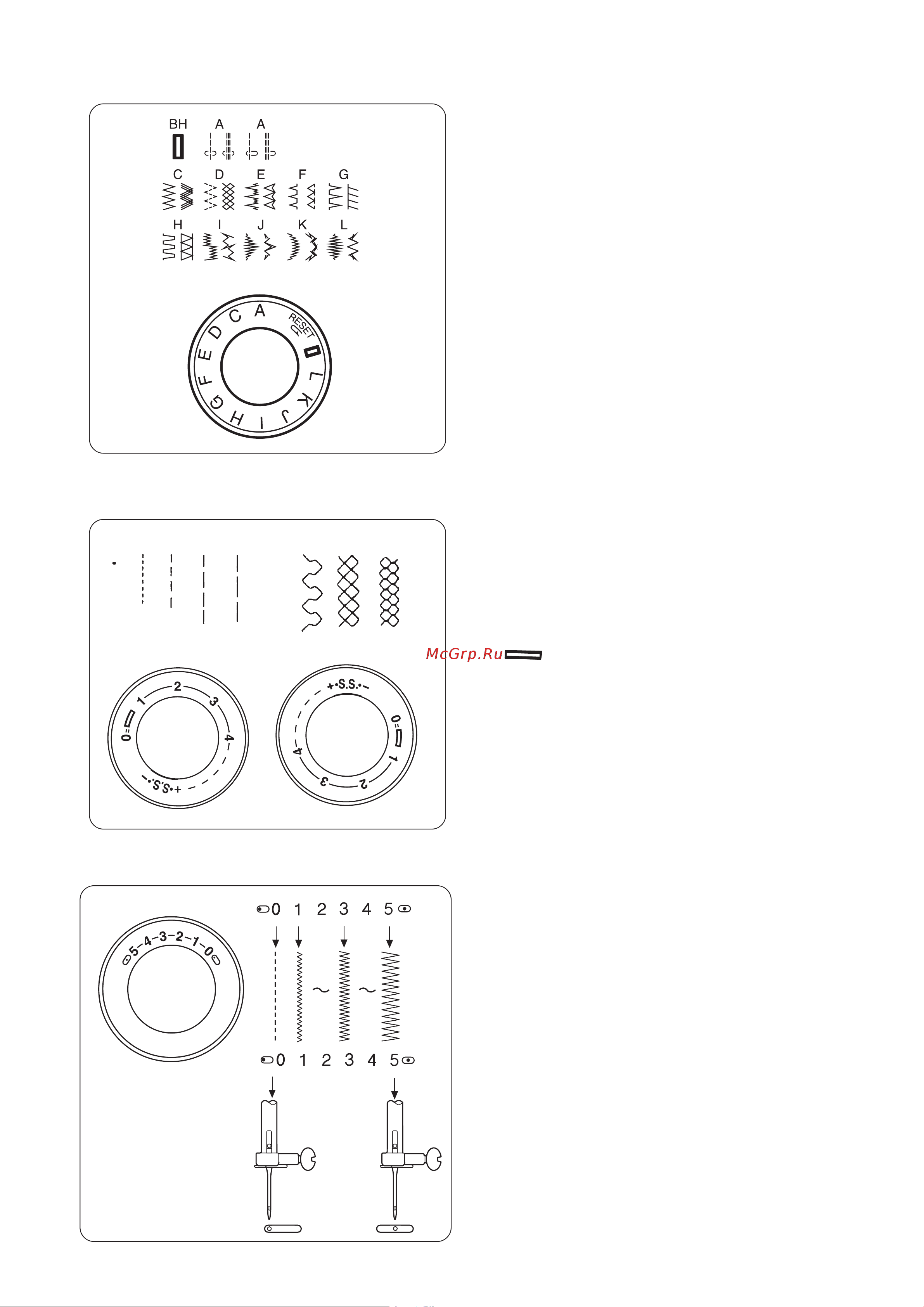 Janome V-30 [15/33] Length stitching
