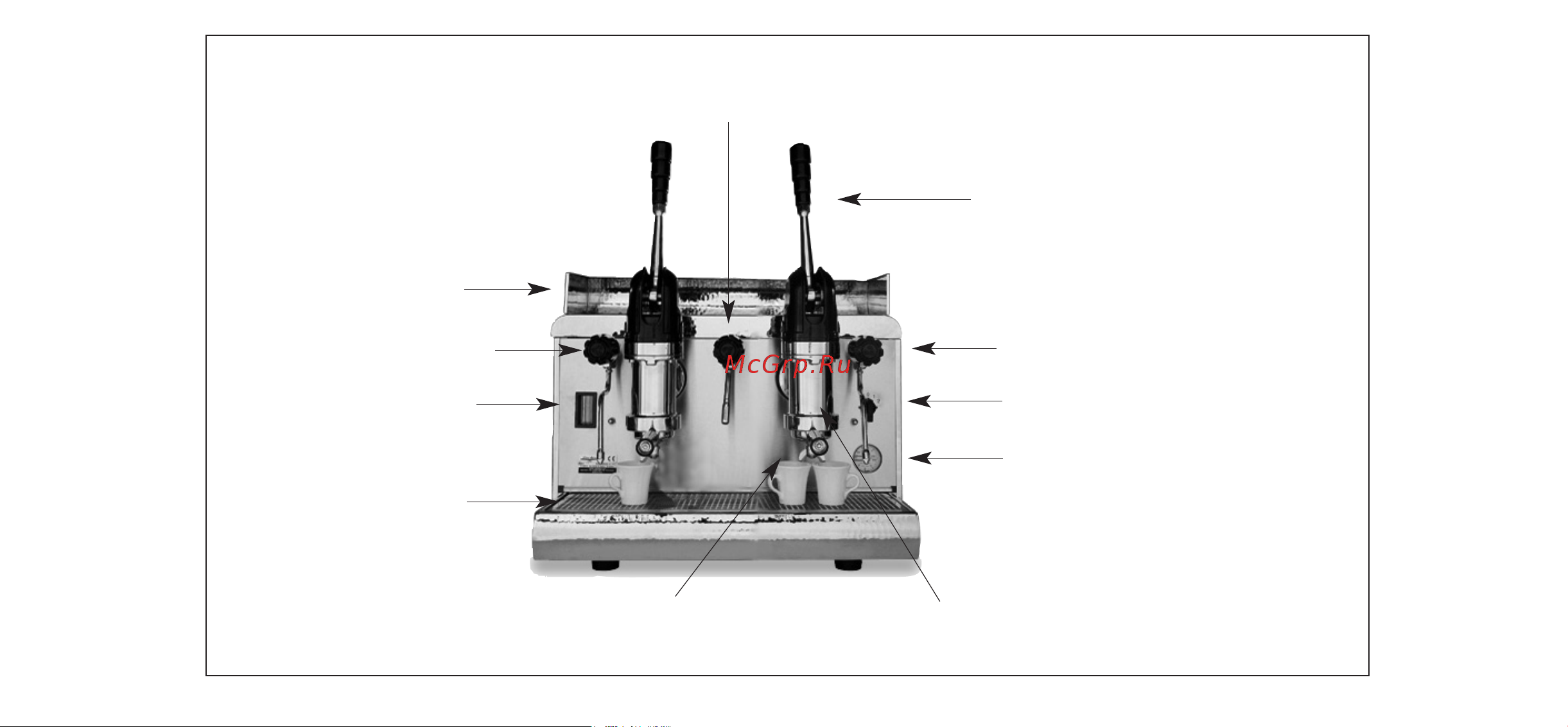 Victoria Arduino Athena leva 3 Gr [21/62] Description of machine controls and operation