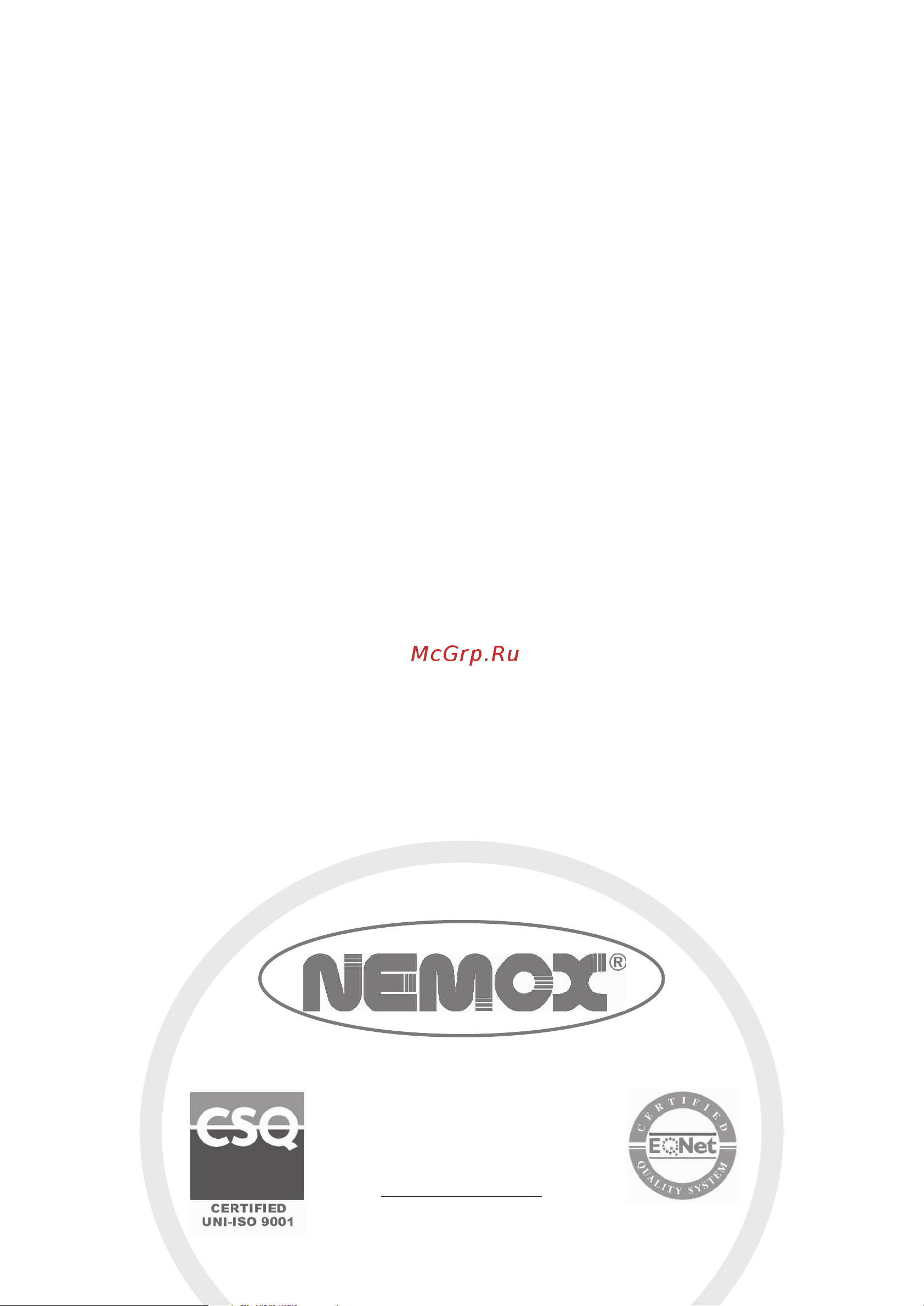 Nemox Gelato Harlequin 1.5 Руководство по эксплуатации онлайн [36/36] 772905