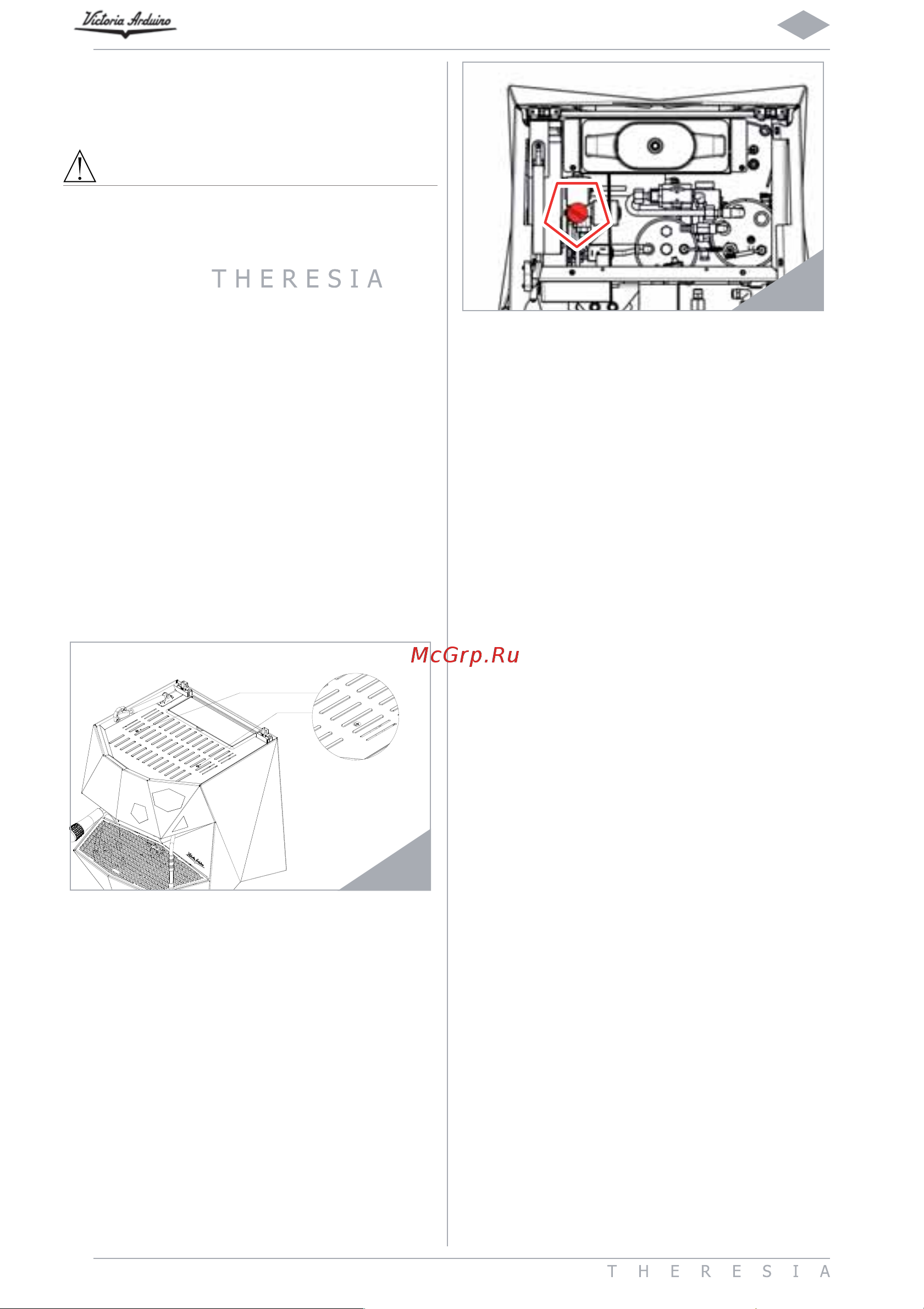 Victoria Arduino Theresia [18/106] Regolazione economizzatore acqua calda