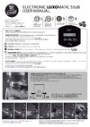 Cunill Luxomatic 500 W Руководство по эксплуатации