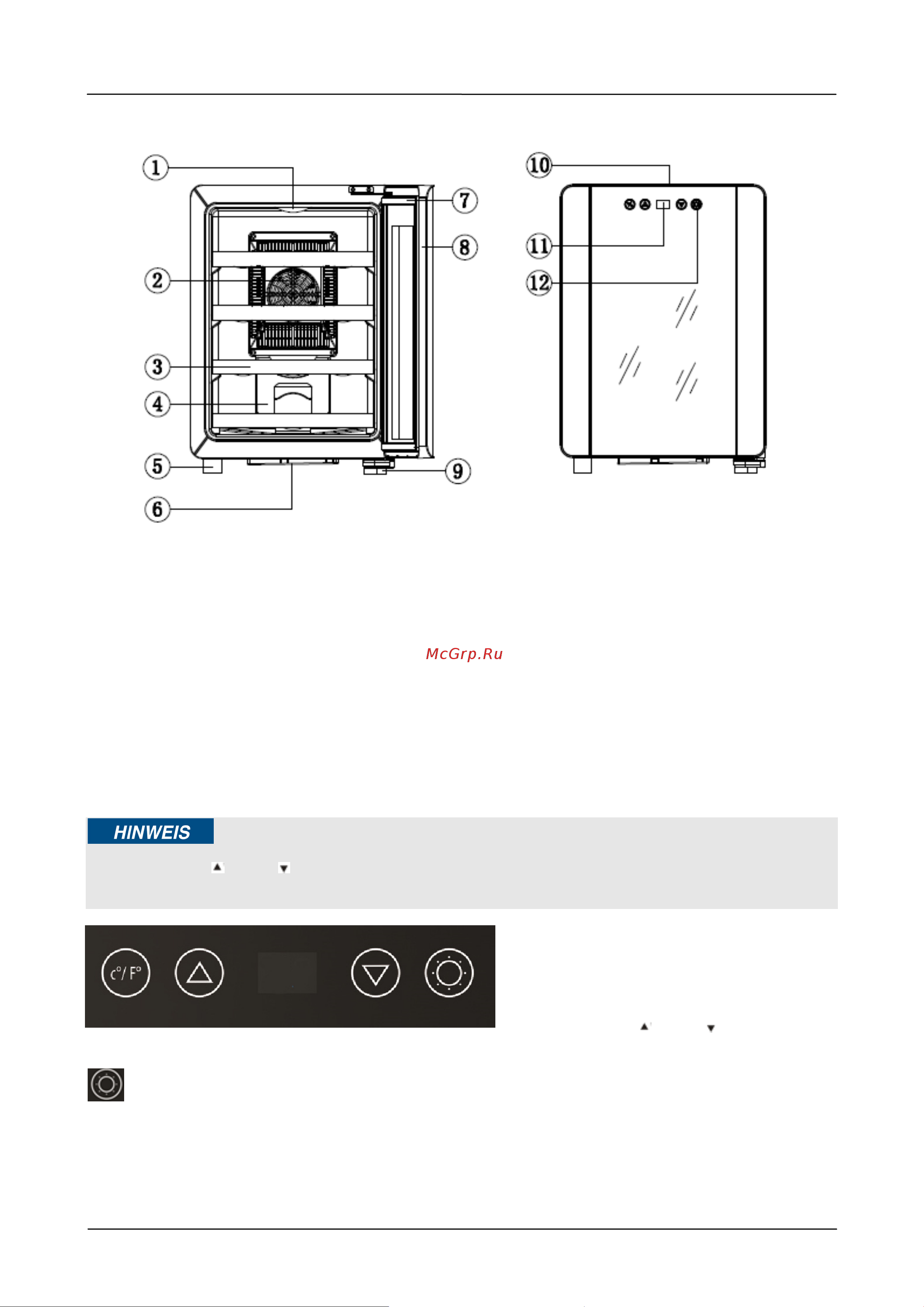 Caso WineCase 12 [16/83] Bedienung und betrieb