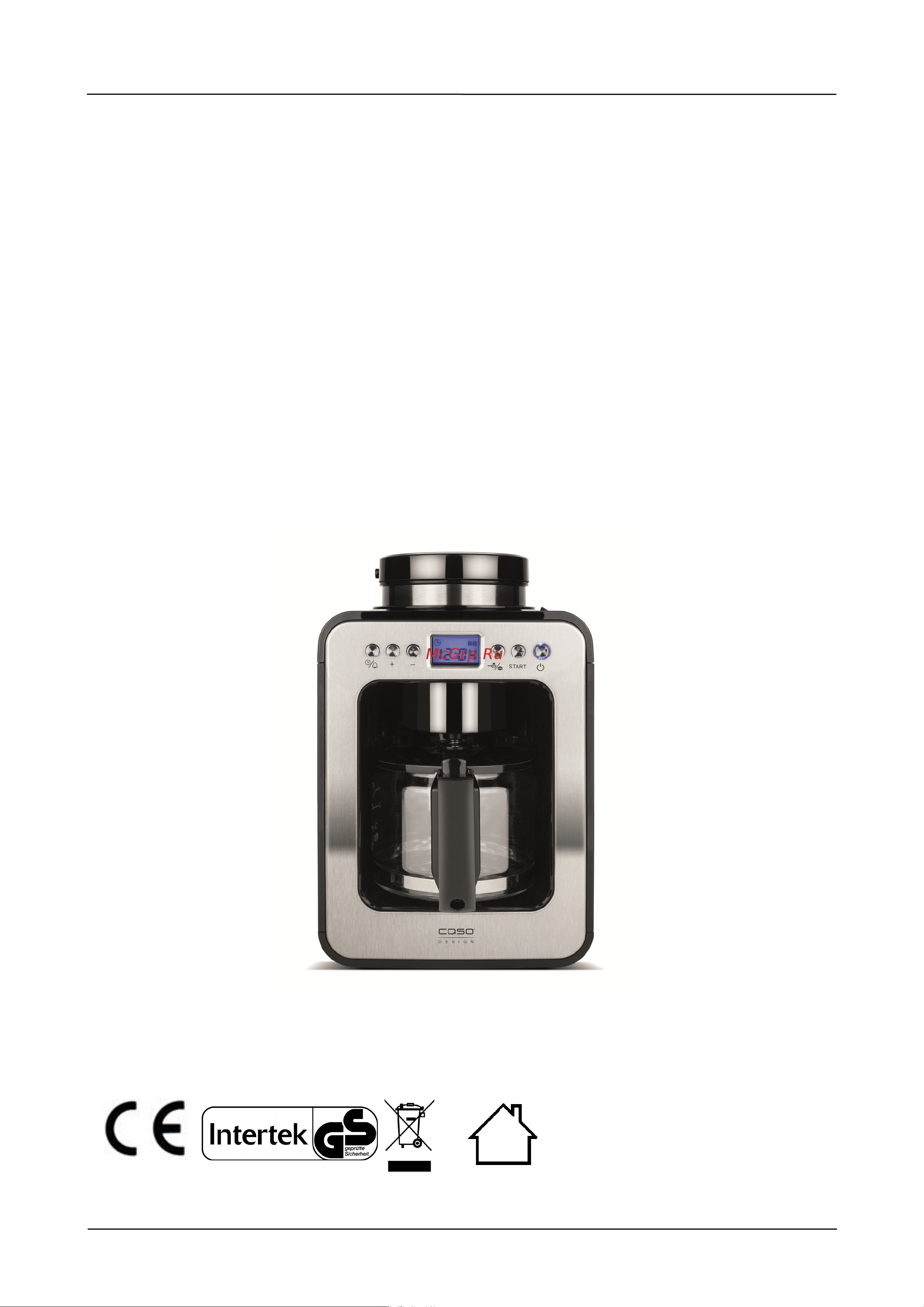 Caso Coffee Compact Electronic [35/162] Original operating manual