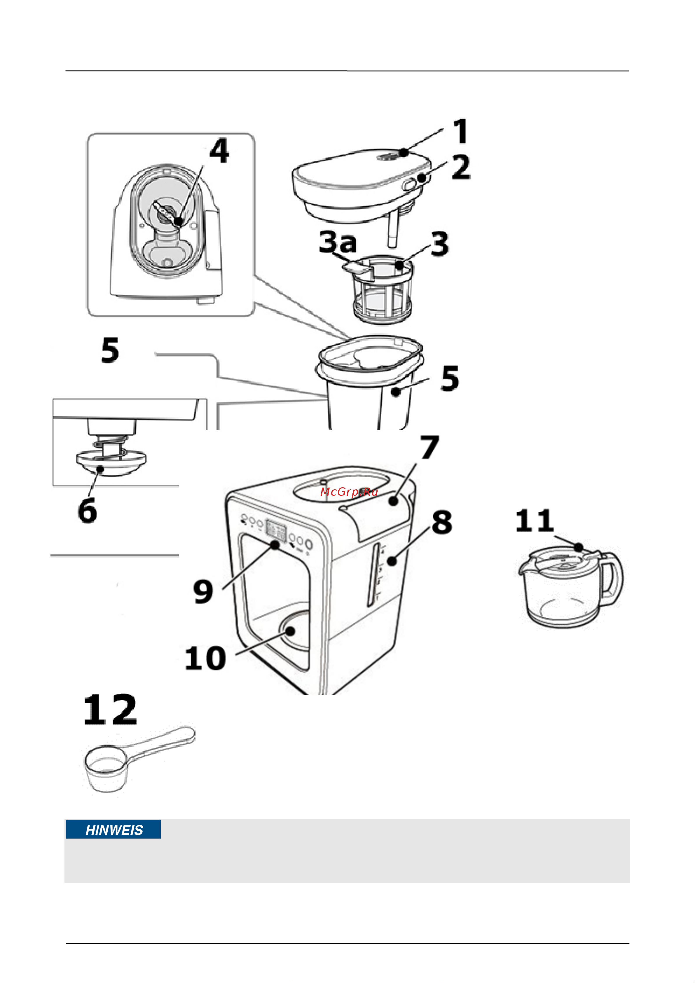 Caso Coffee Compact Electronic [48/162] Please note