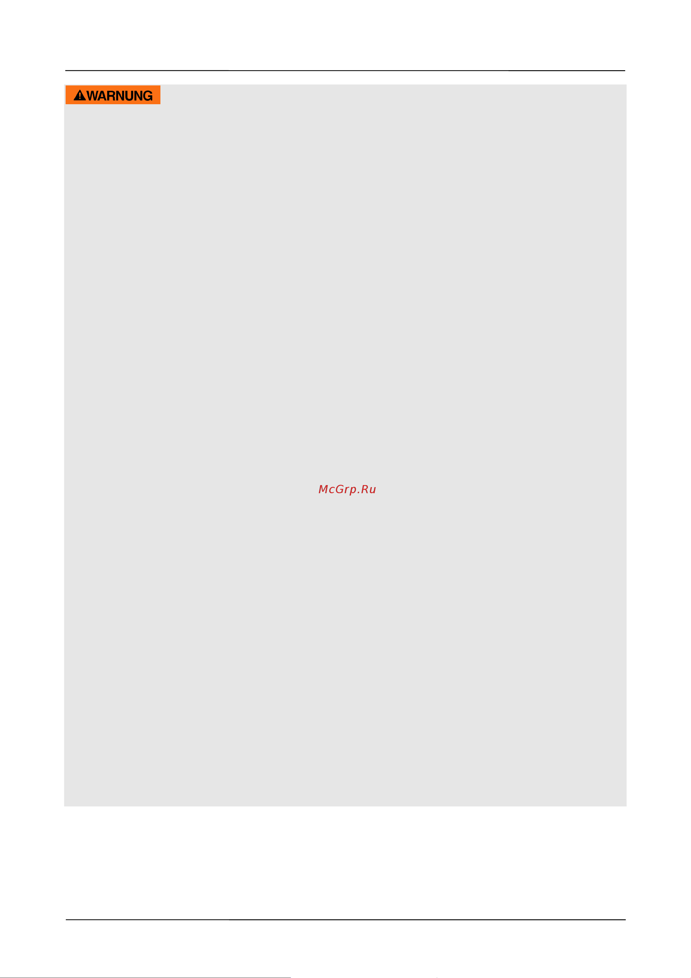 Caso B 3000 Touch [120/135] Waarschuwing