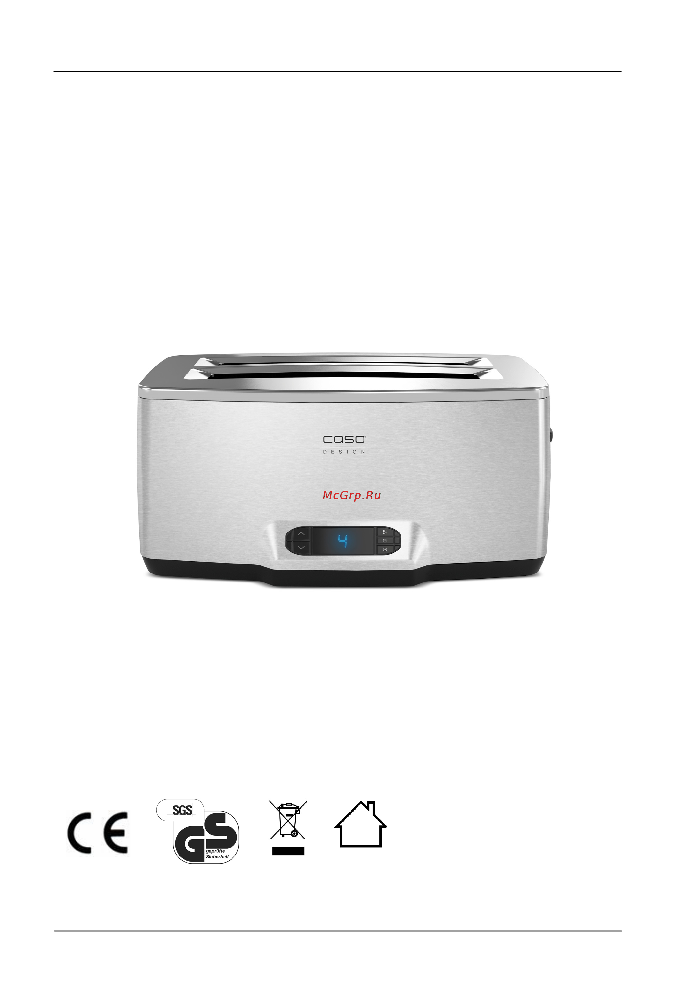 Caso Inox2 [36/92] Mode d emploi original