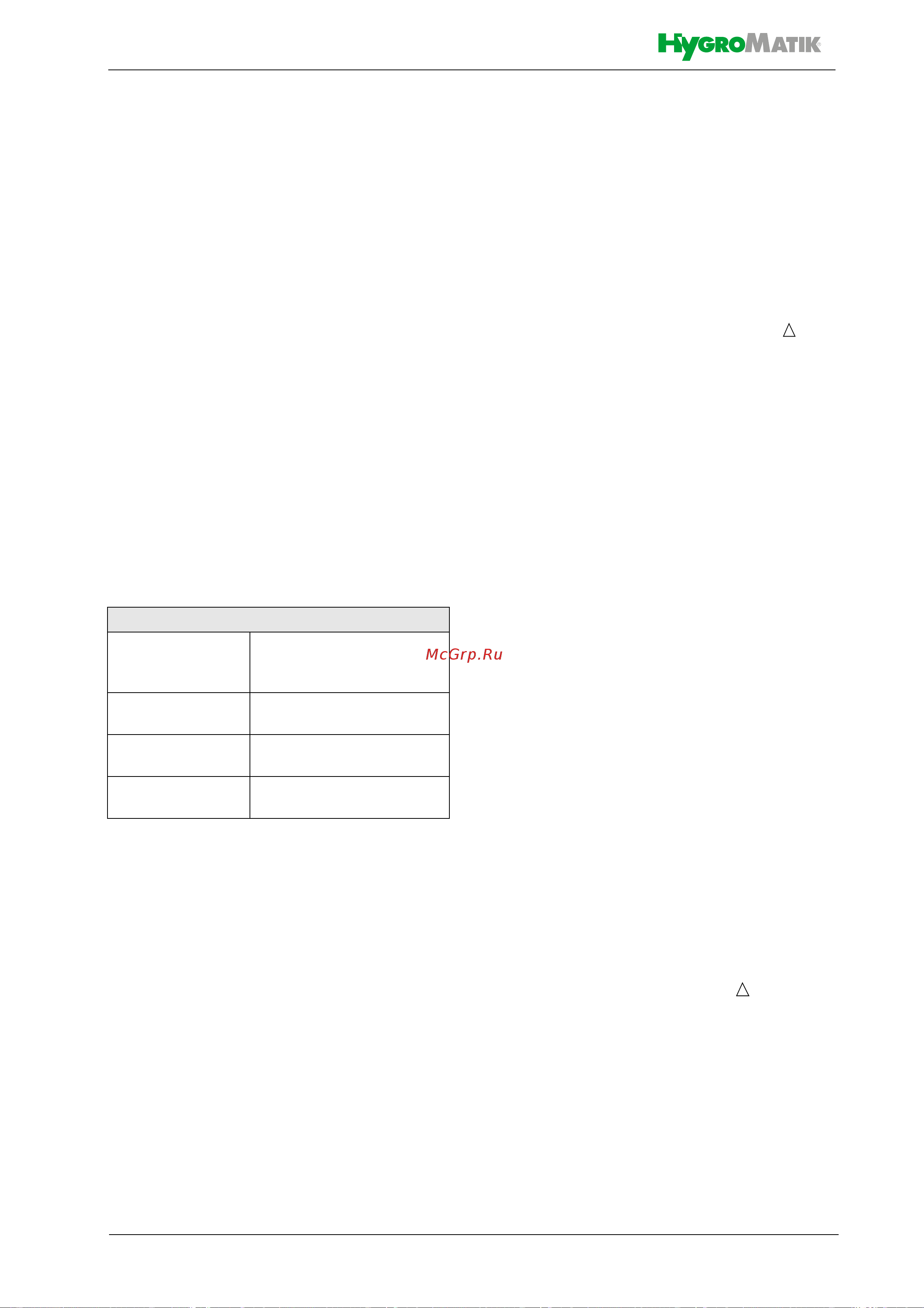Hygromatik FlexLine FLE100-TSPA [17/54] Участок увлажнения