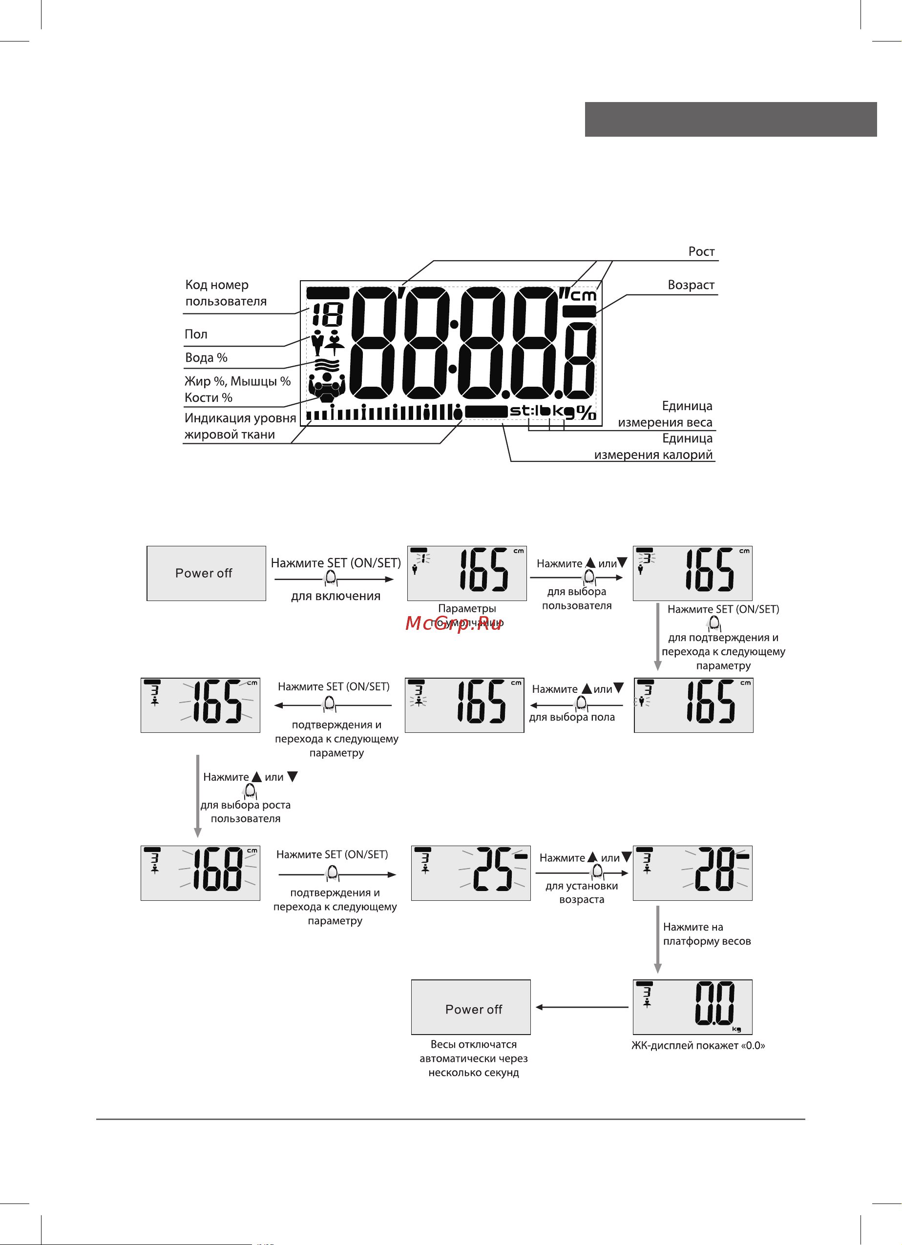 Delfa UBS-2220 [17/24] Настройка параметров