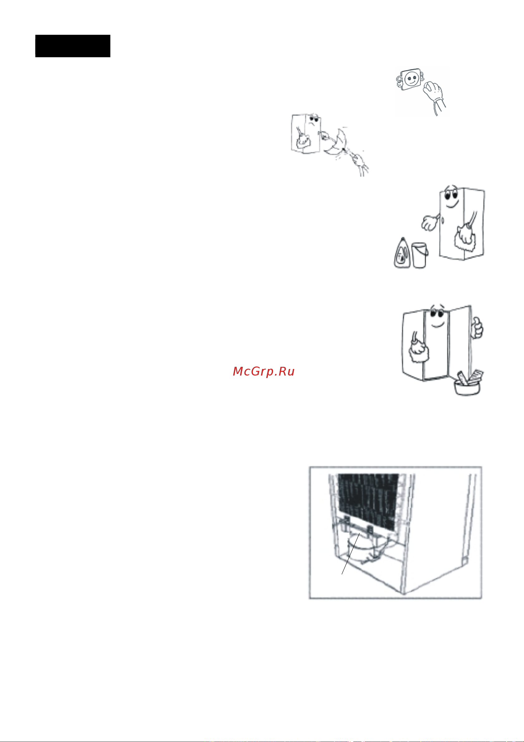 Vestfrost VF391WGNF [19/28] Чистка и техническое обслуживание глава 4