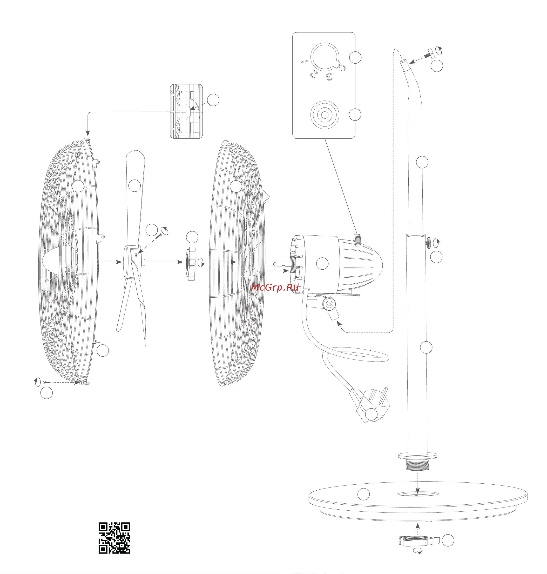Stadler Form Charly Fan Stand C-060 Руководство по эксплуатации онлайн [2/8] 773080