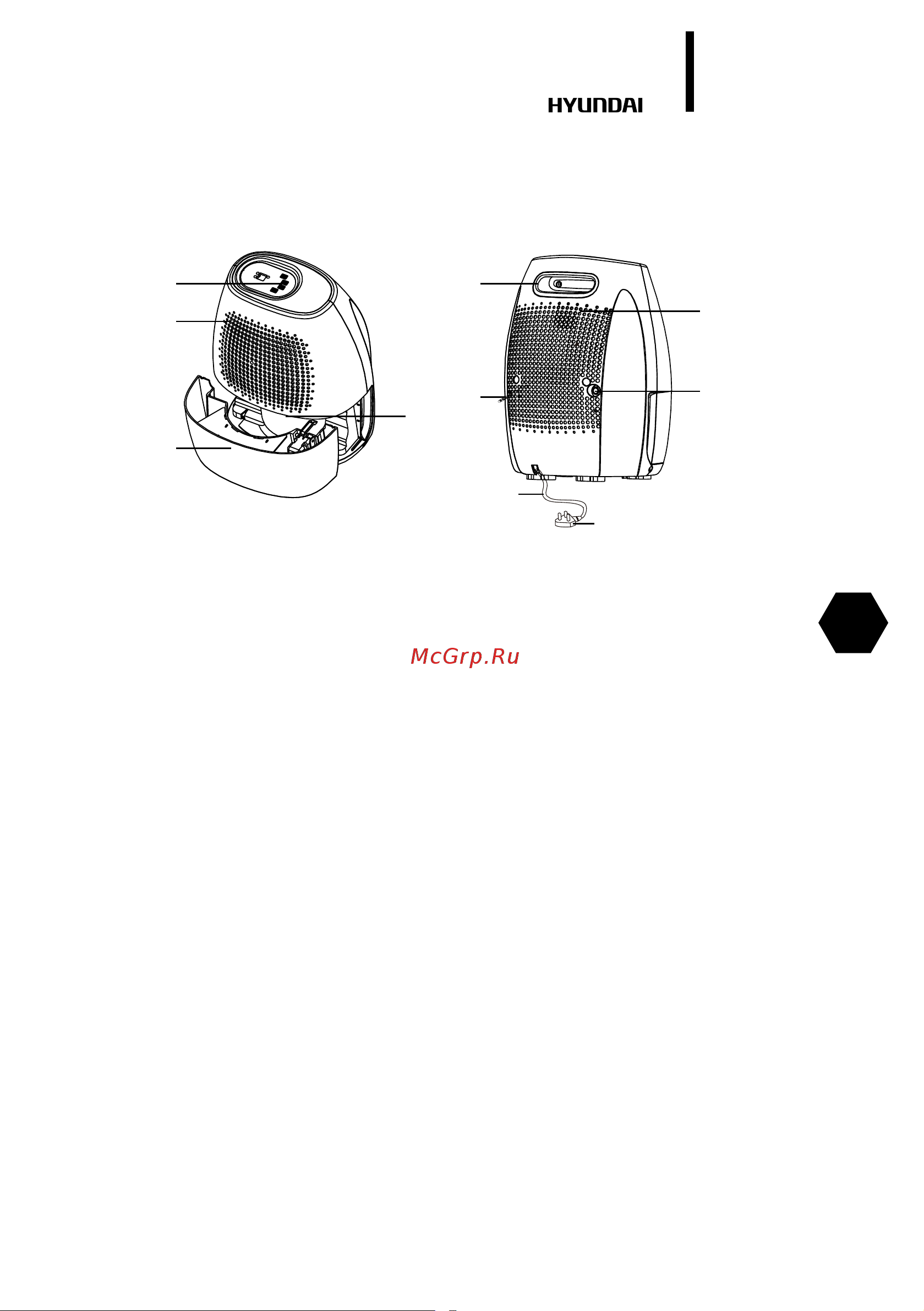 Hyundai Home Assistant SX DEH1 [5/44] Appliance description
