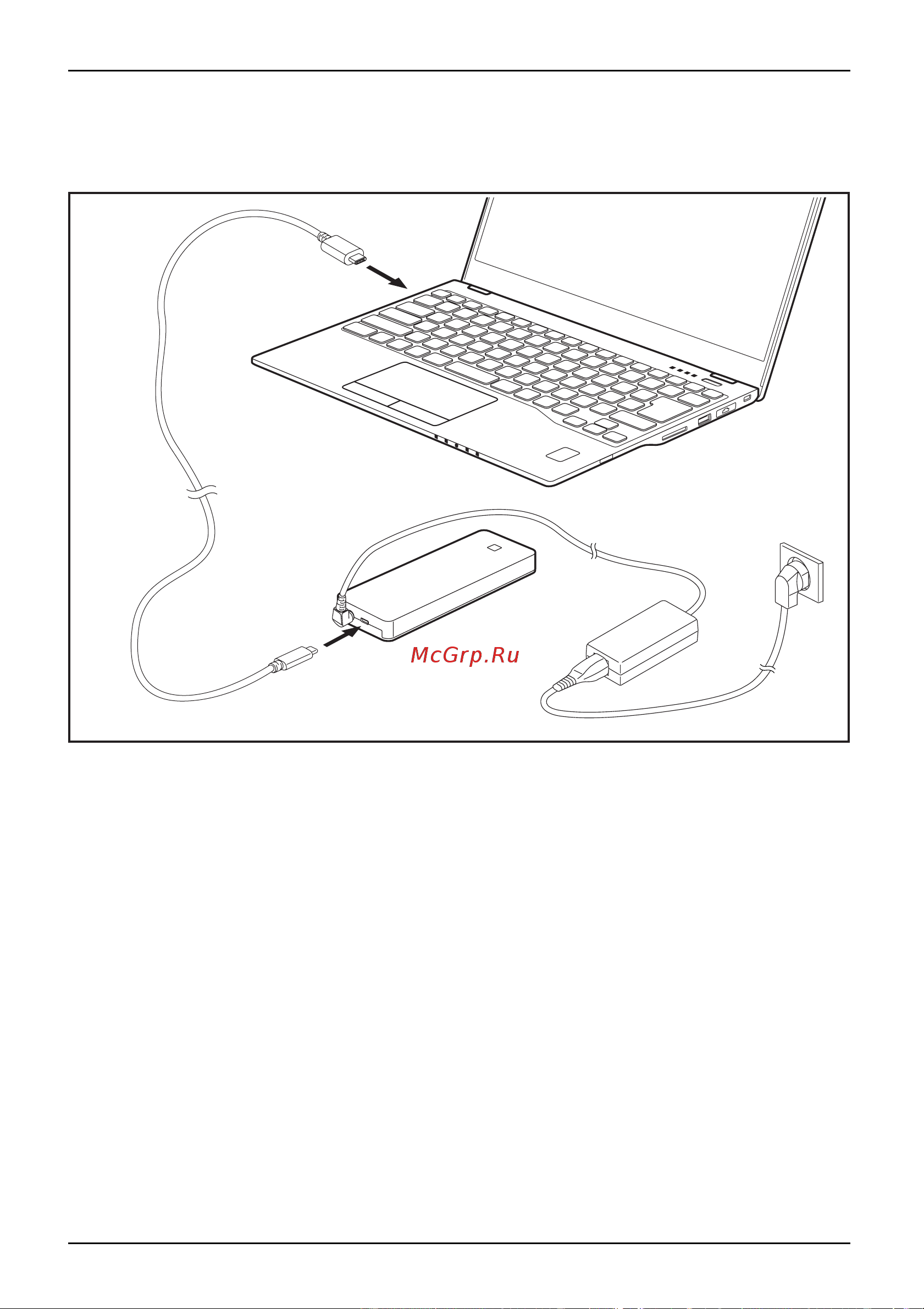 Fujitsu LIFEBOOK U939 LKN:U9390M0008RU [48/84] Подключение ноутбука к порт репликатору