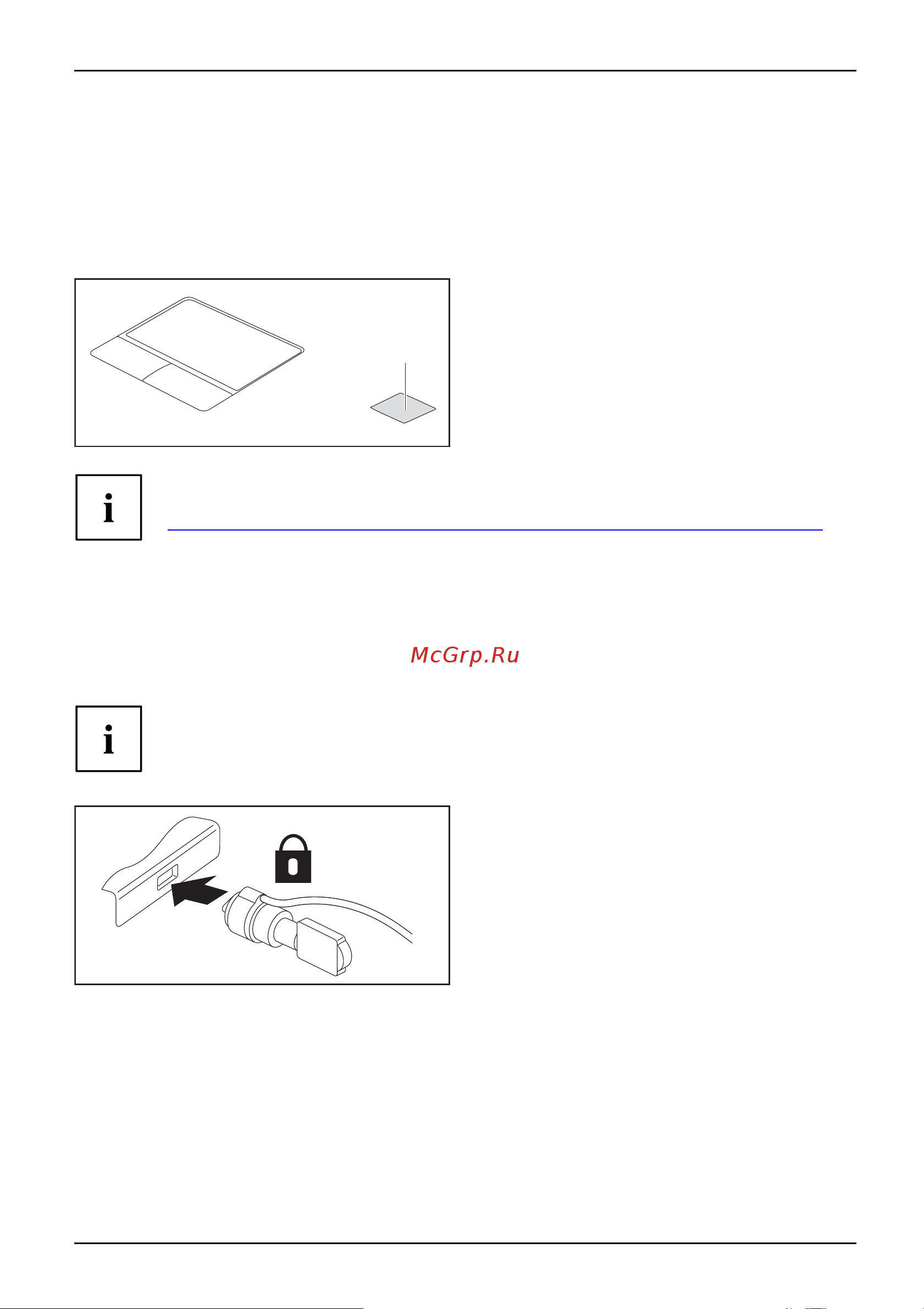 Fujitsu LIFEBOOK U939X S26391-K492-V200 [67/103] Использование security lock