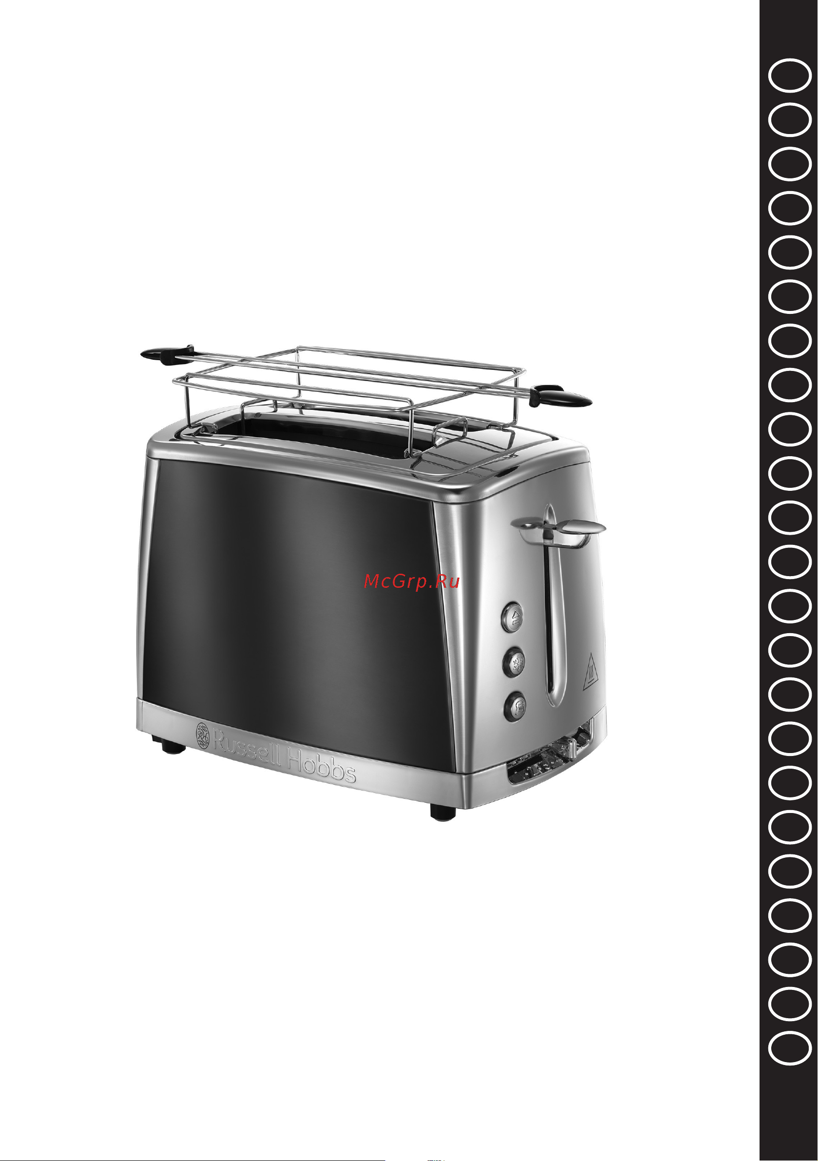 Russell Hobbs Luna Toaster 2 SL 23221-56 Руководство по эксплуатации онлайн