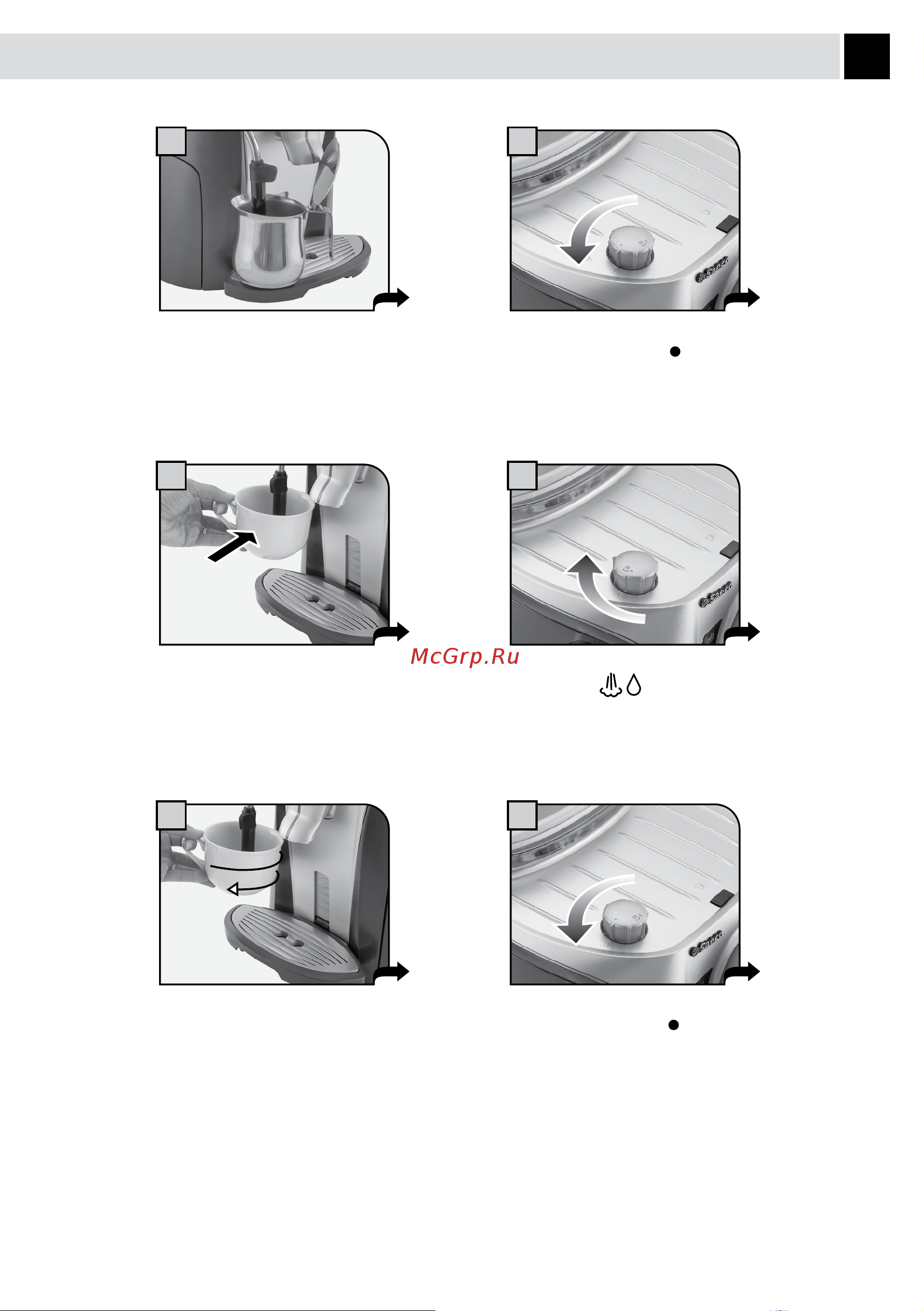 Saeco RI 9752 Odea Go [23/40] Каппучино