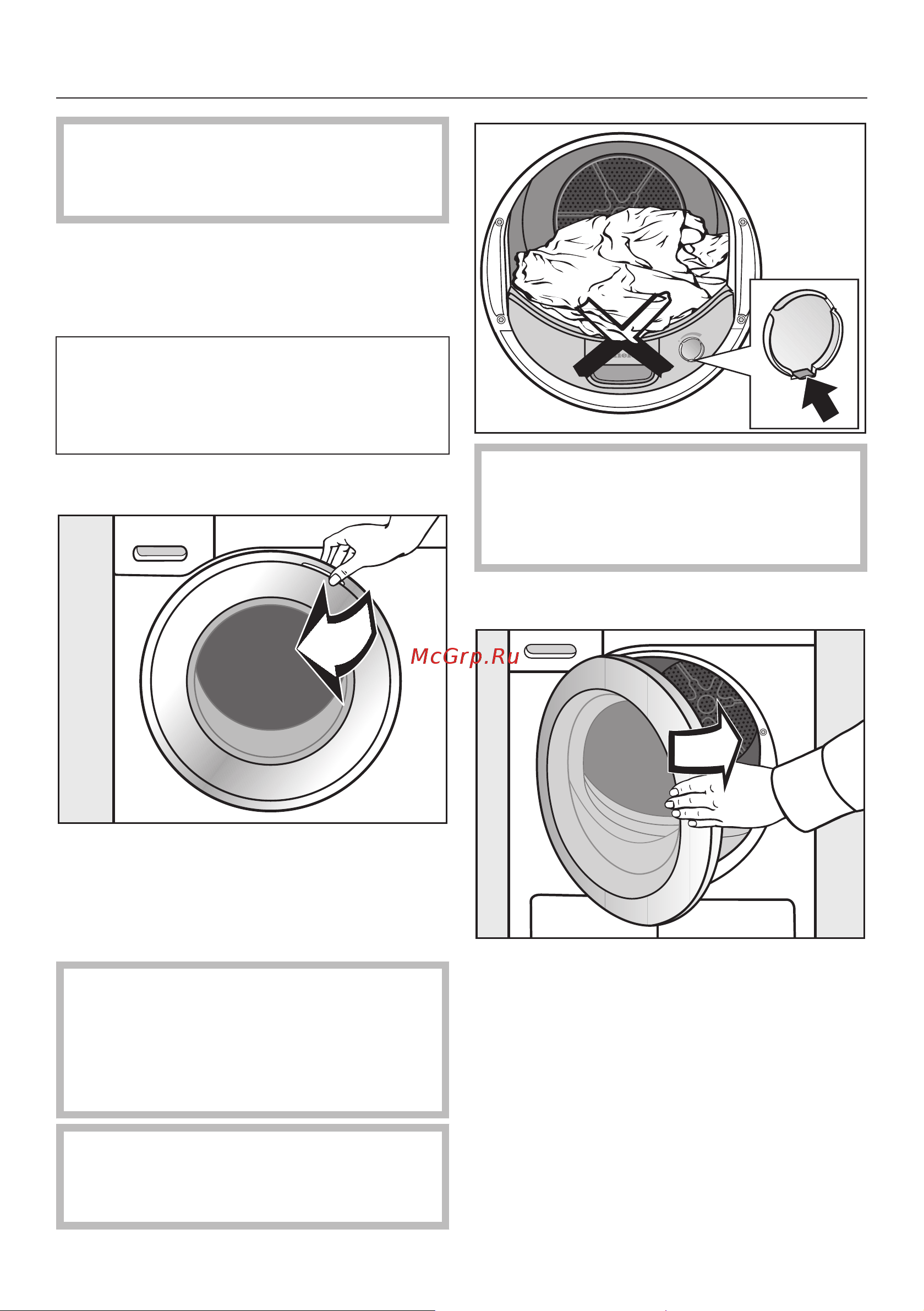 Miele TMR640WP Edition [27/100] Закрывание дверцы