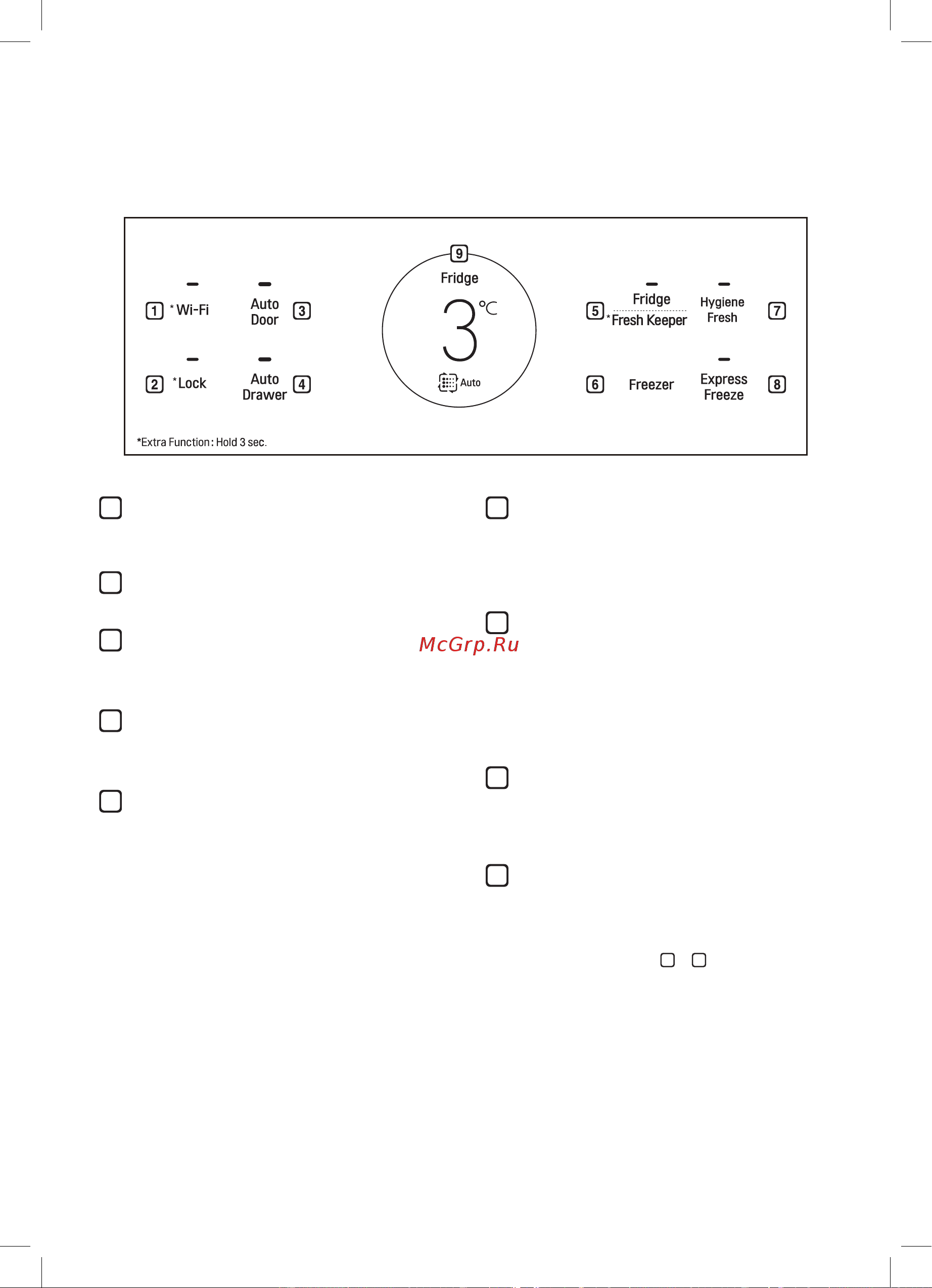 LG SIGNATURE InstaView Door-in-Door LSR100RU [26/50] Использование панели управления