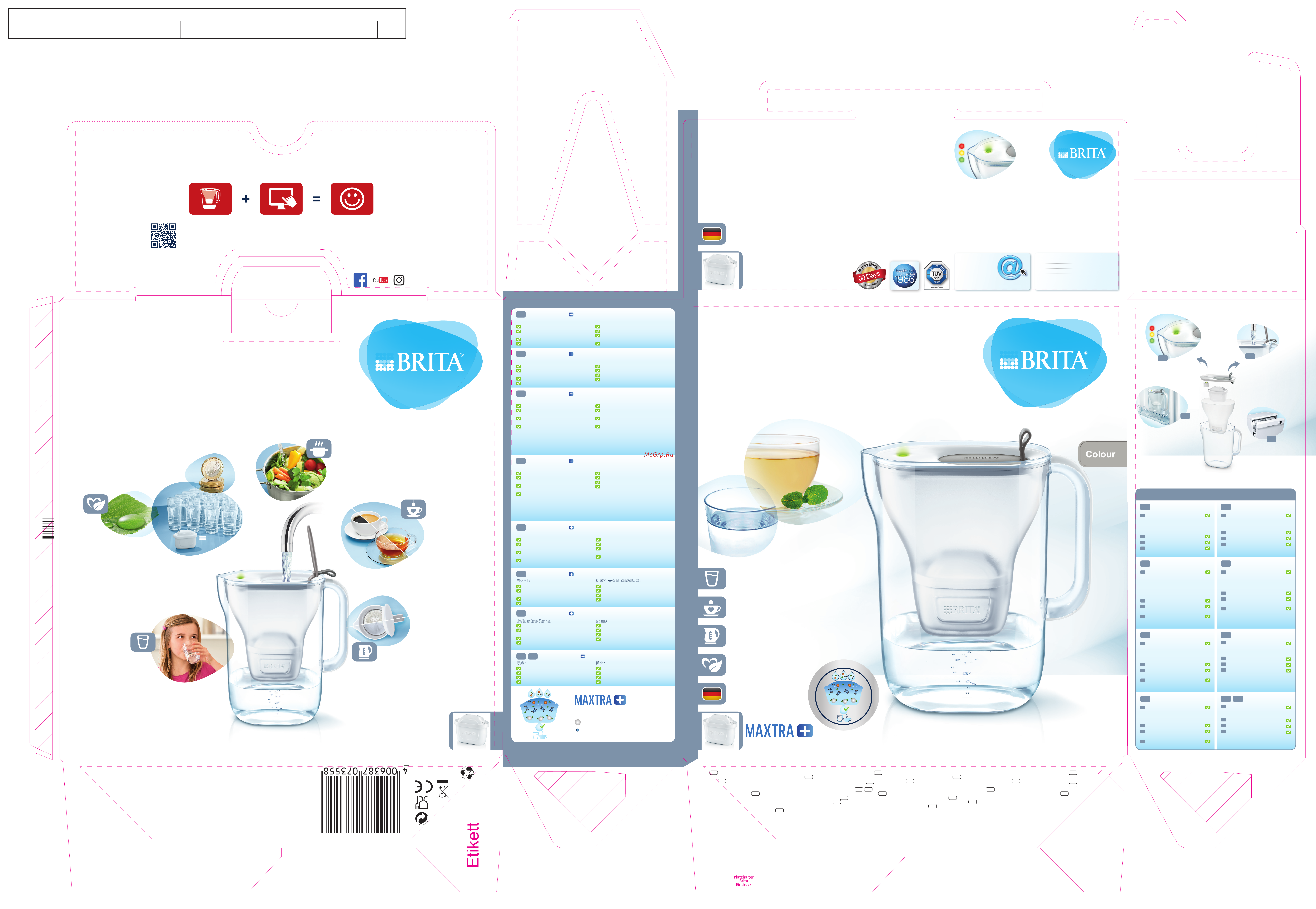 Brita Style Maxtra+ LED Руководство по эксплуатации онлайн