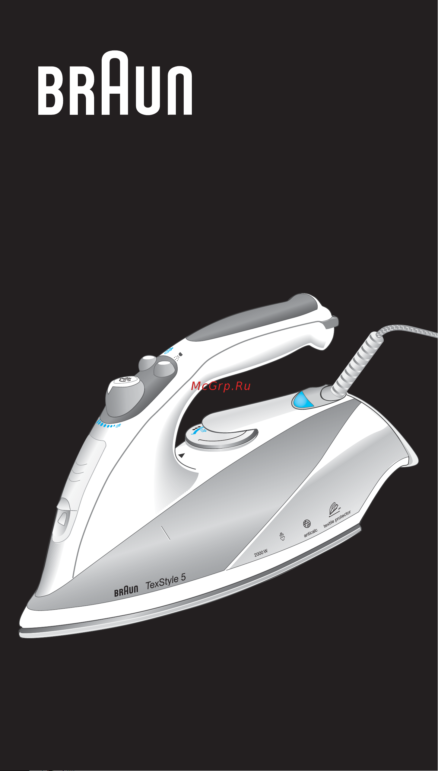 Braun TS505 Руководство по эксплуатации онлайн