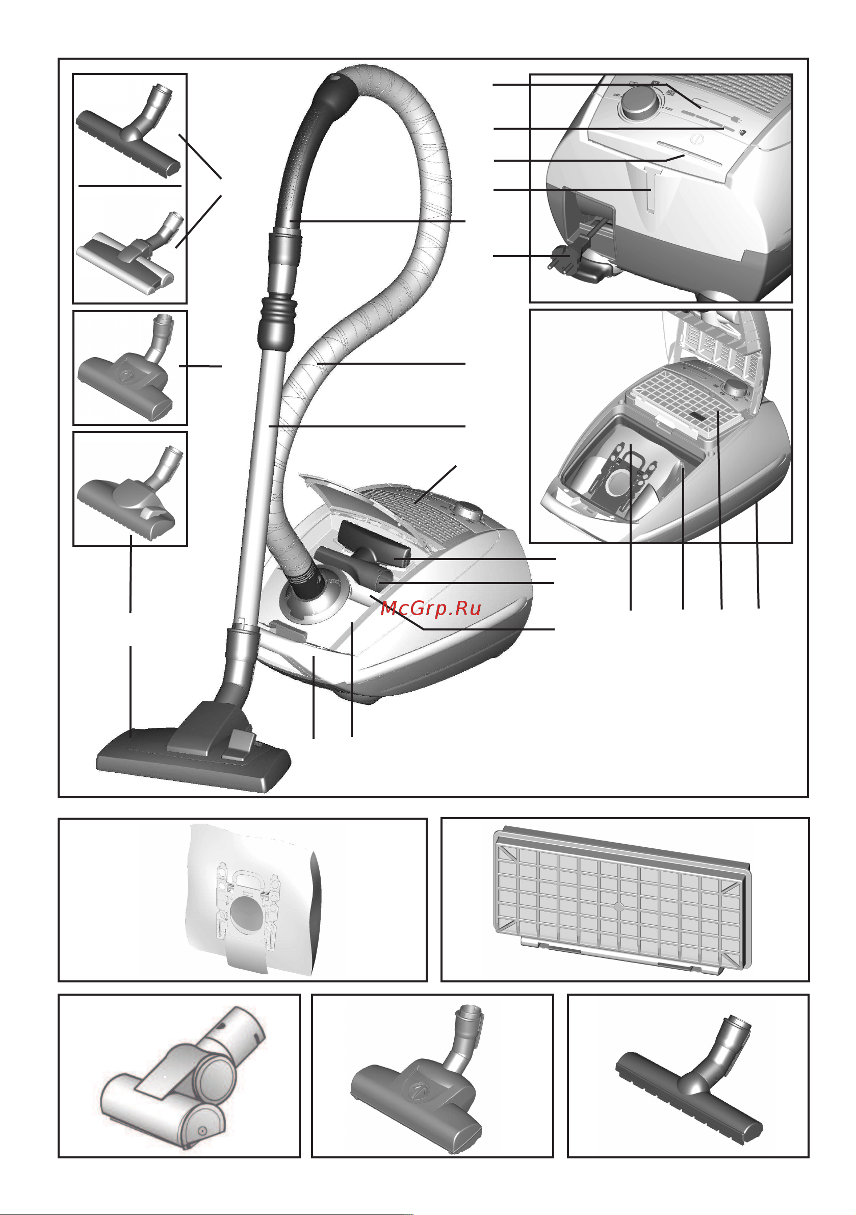 Bosch BSGL52530 FREEE ProPower Руководство по эксплуатации онлайн [2/16] 773267
