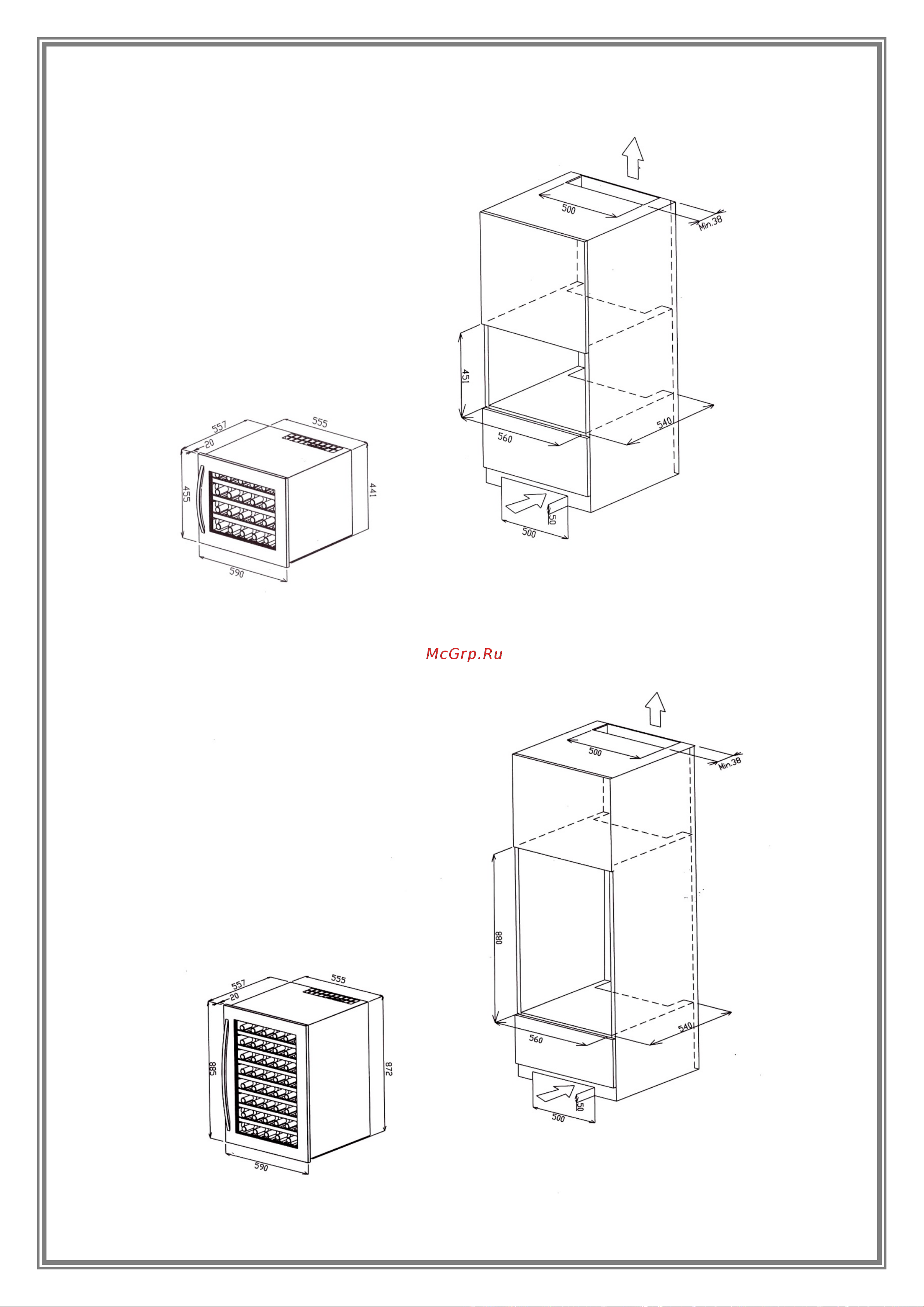 IP Industrie JG 48-6 AD X [10/12] Информация по встройке