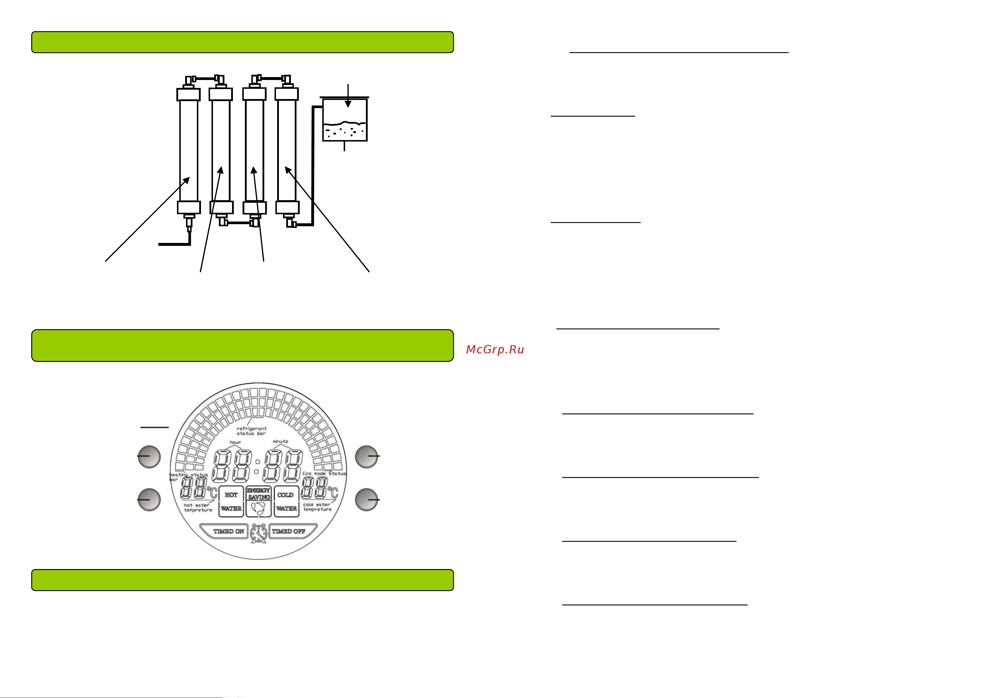 Ecotronic C21-U4L [4/4] Функциональные кнопки панели управления