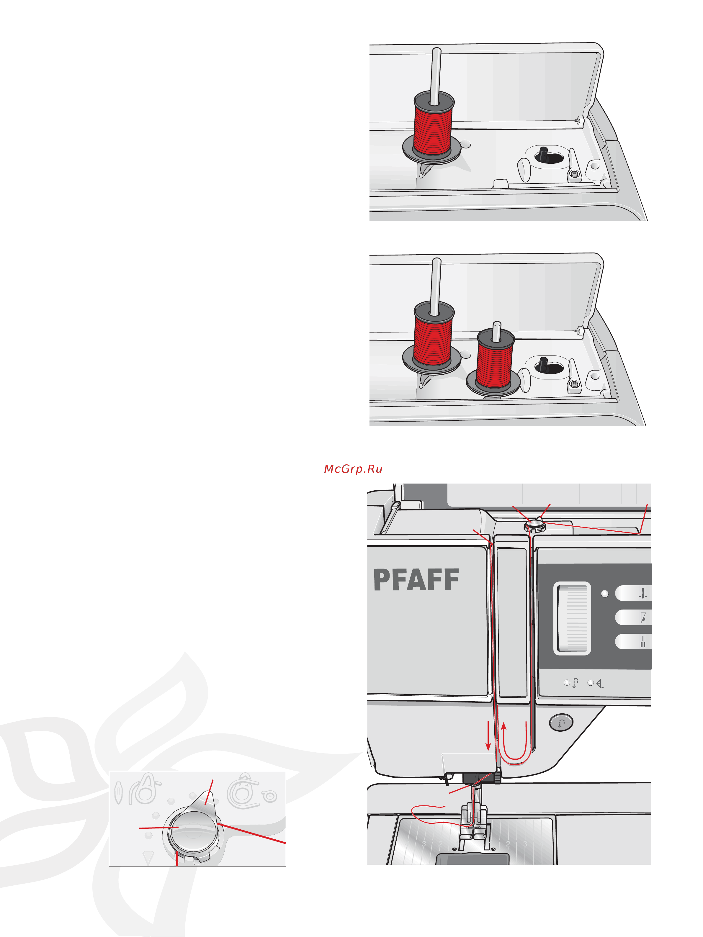 Pfaff Expression 150 Руководство по эксплуатации онлайн [12/36] 773383